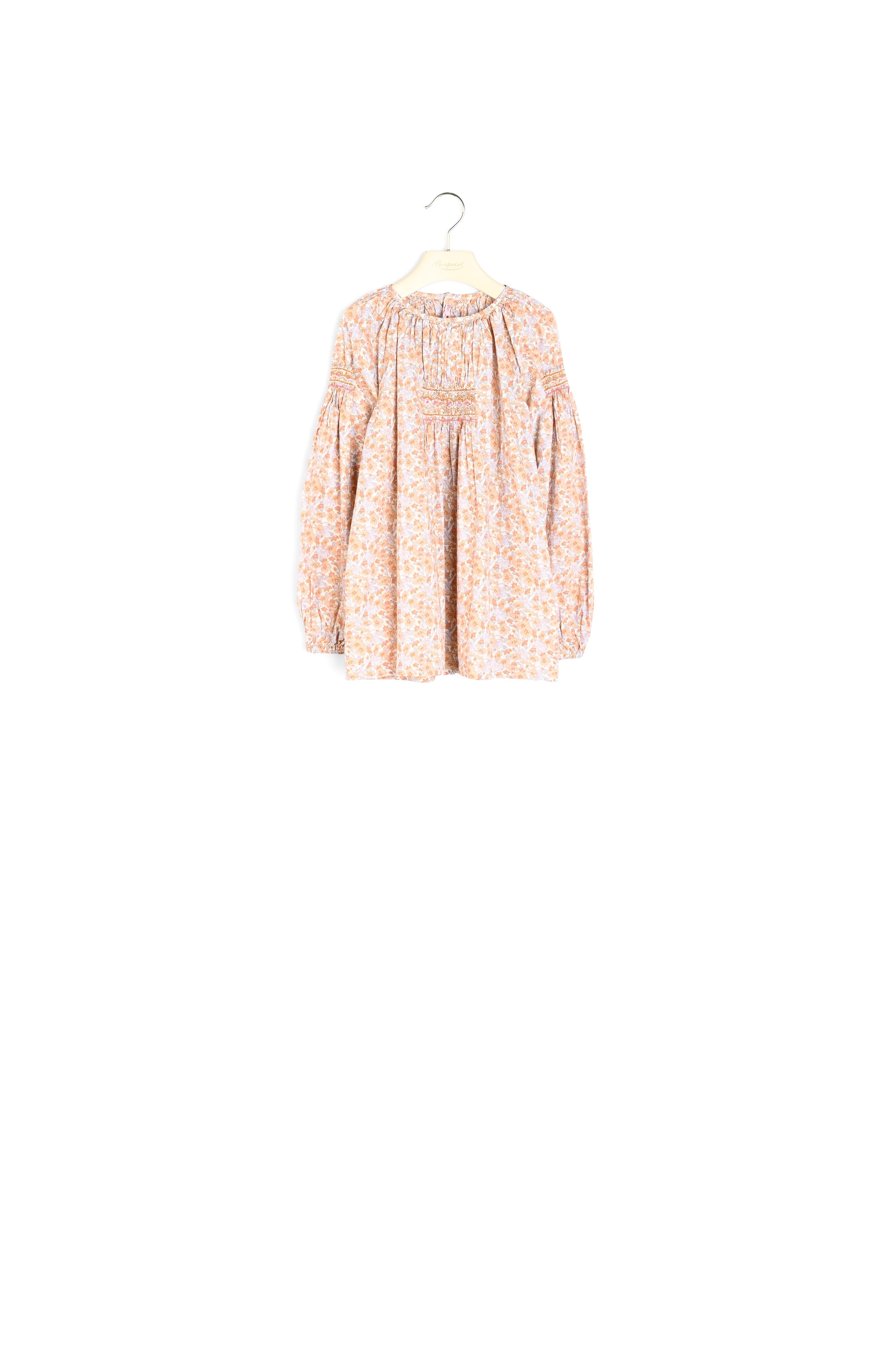 Blouse Liberty smockée - Bonpoint vintage