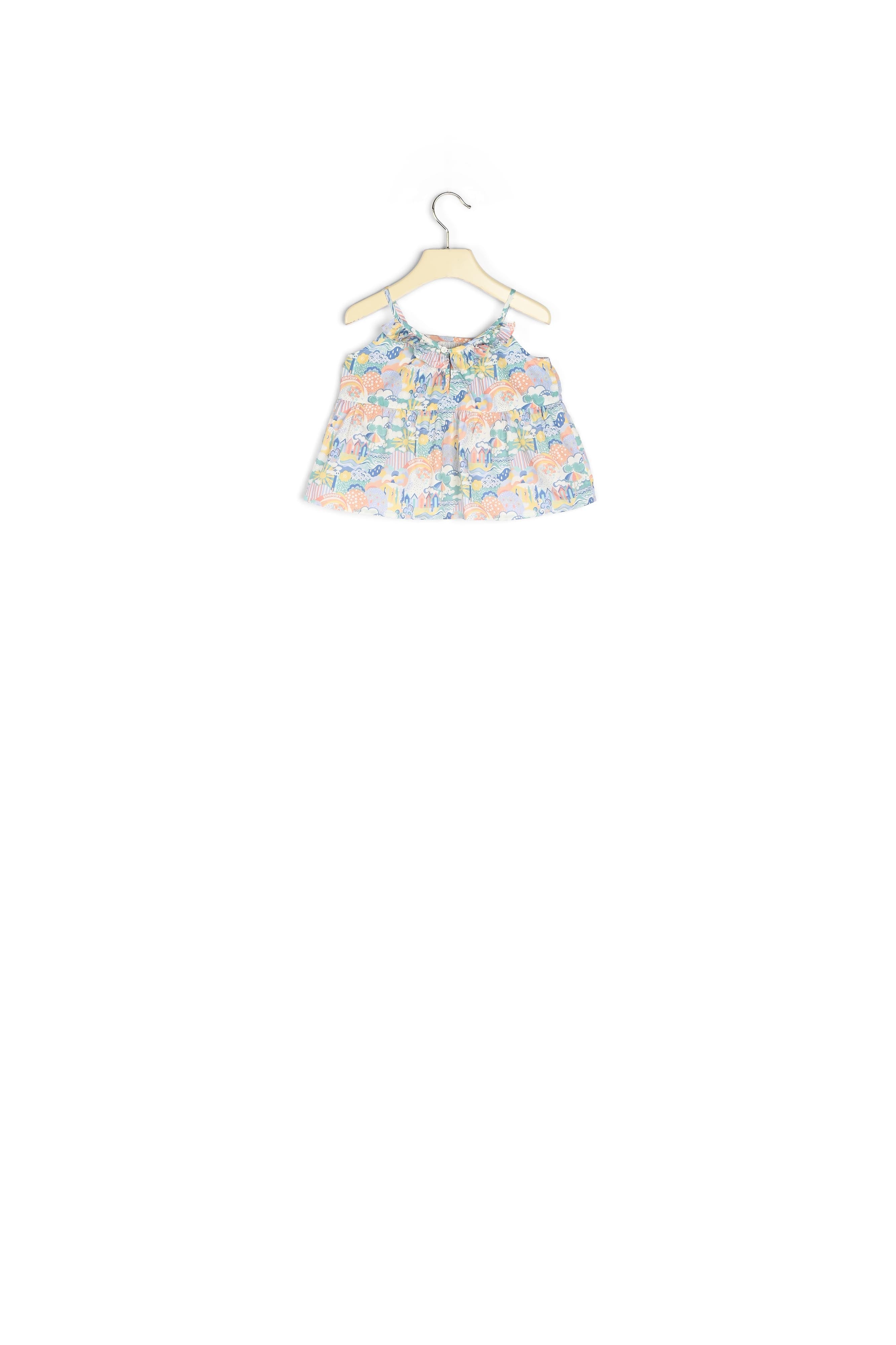 Blouse en tissu Liberty exclusif - Bonpoint vintage