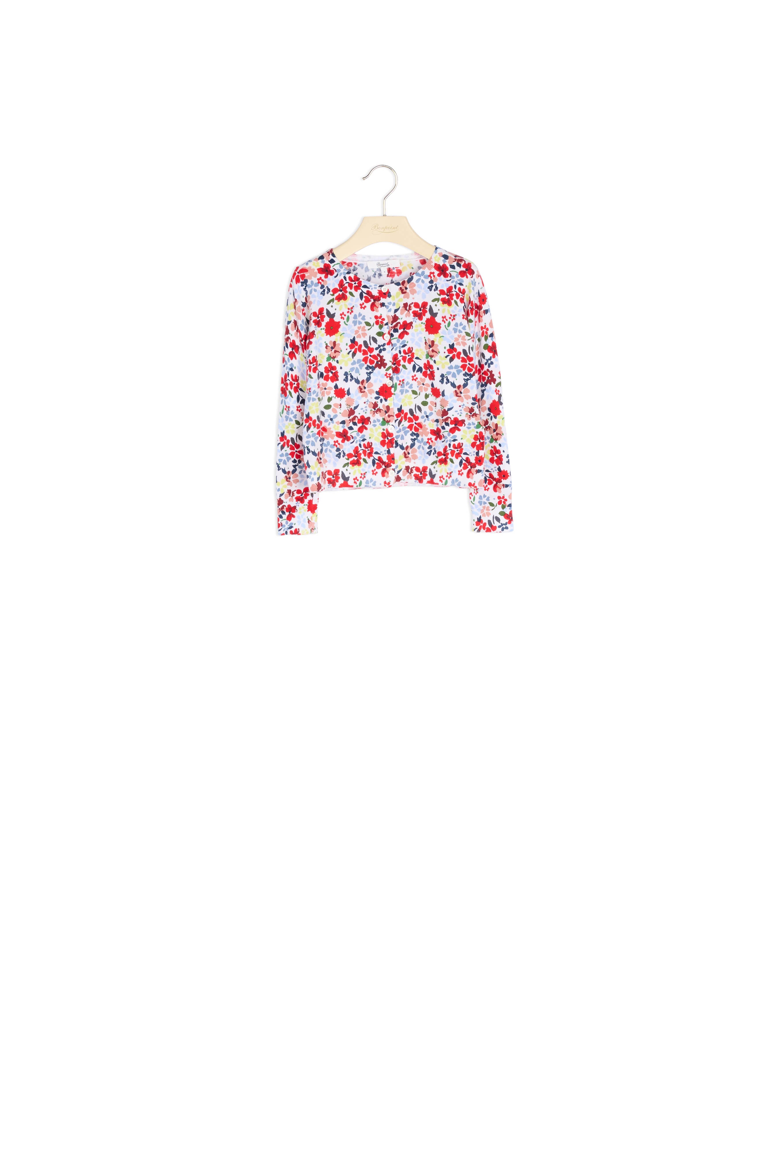 Cardigan imprimé - Bonpoint vintage