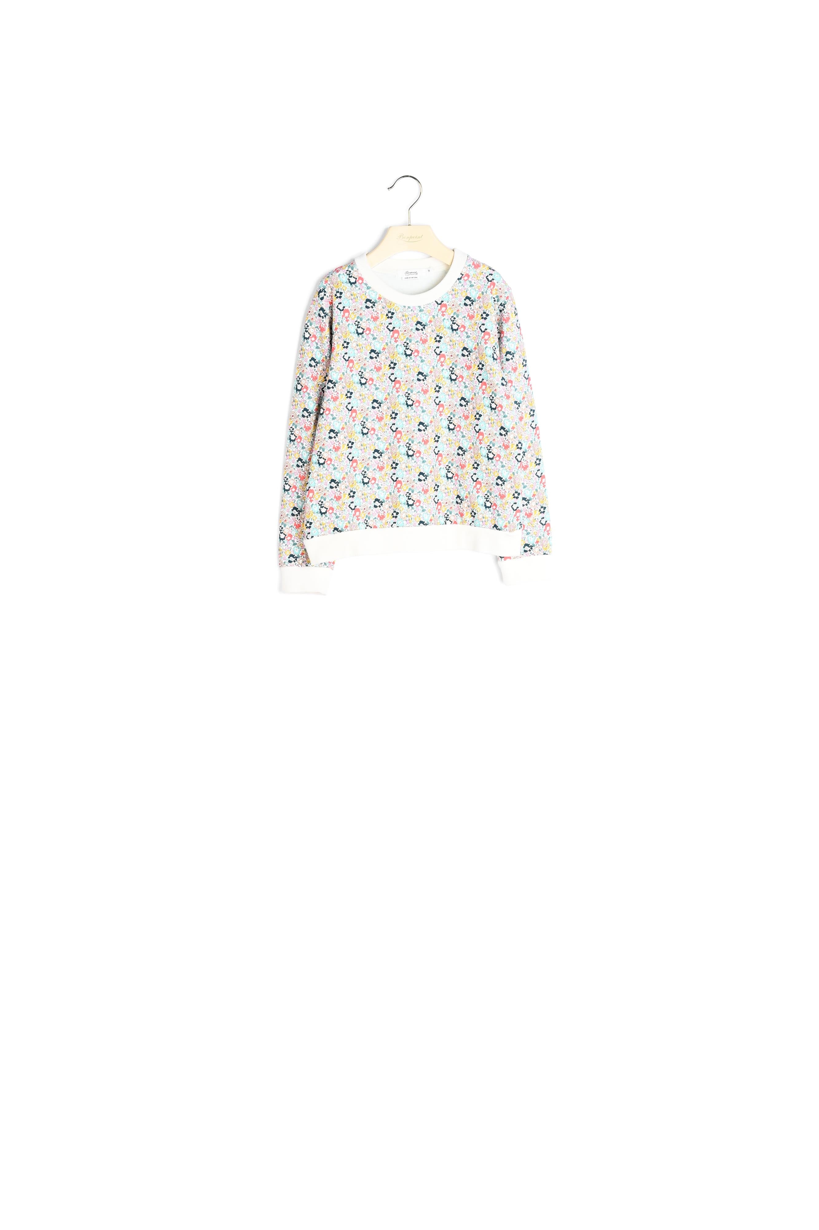 Sweatshirt en tissu Liberty - Bonpoint vintage