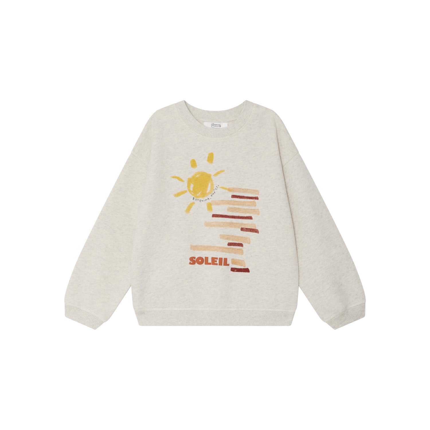 Sweat-shirt en molleton imprimé - Bonpoint vintage