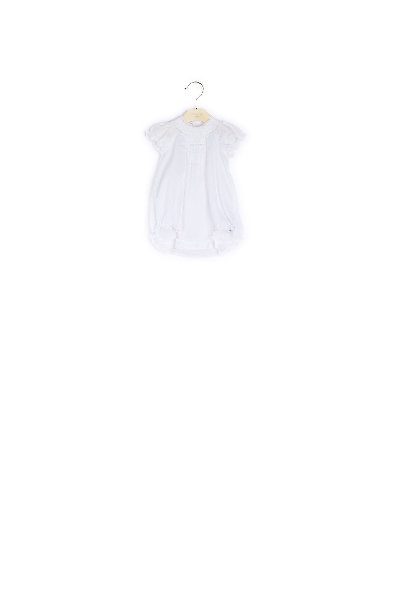 Barboteuse en voile façonné bébé - Bonpoint vintage