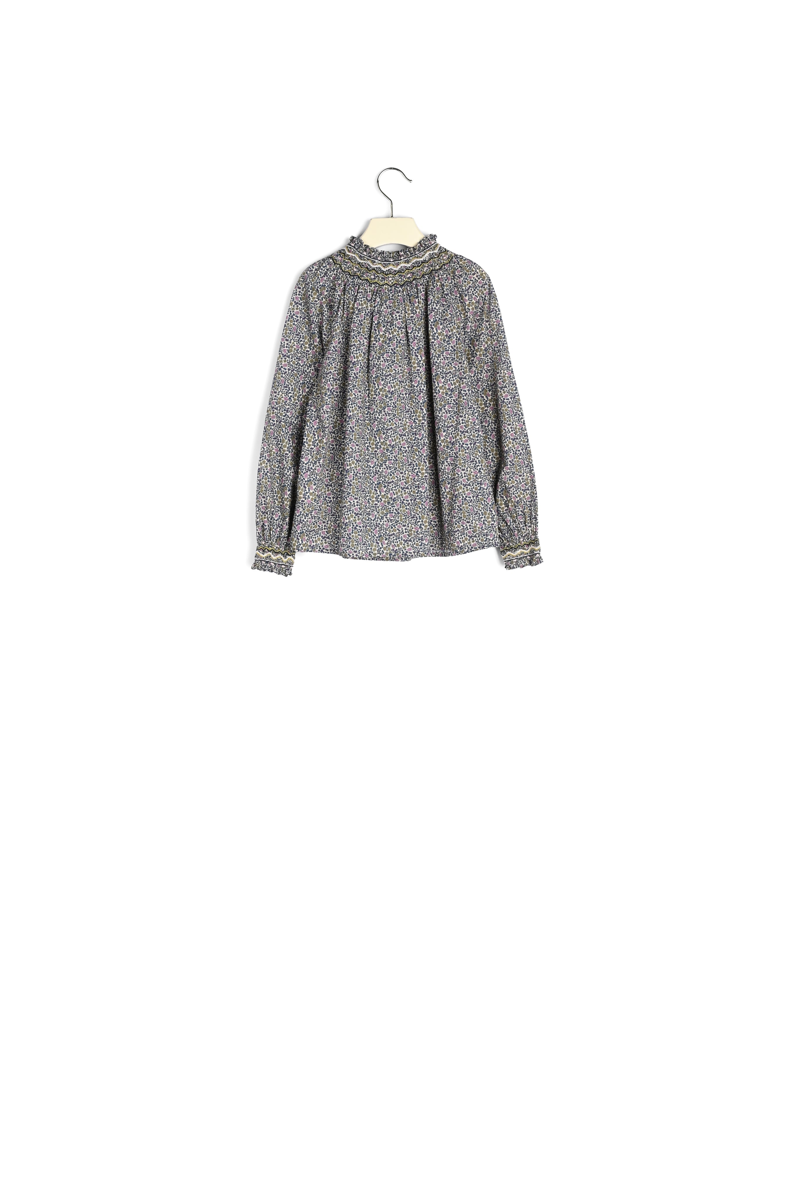 Blouse smockée Pétale - Bonpoint vintage