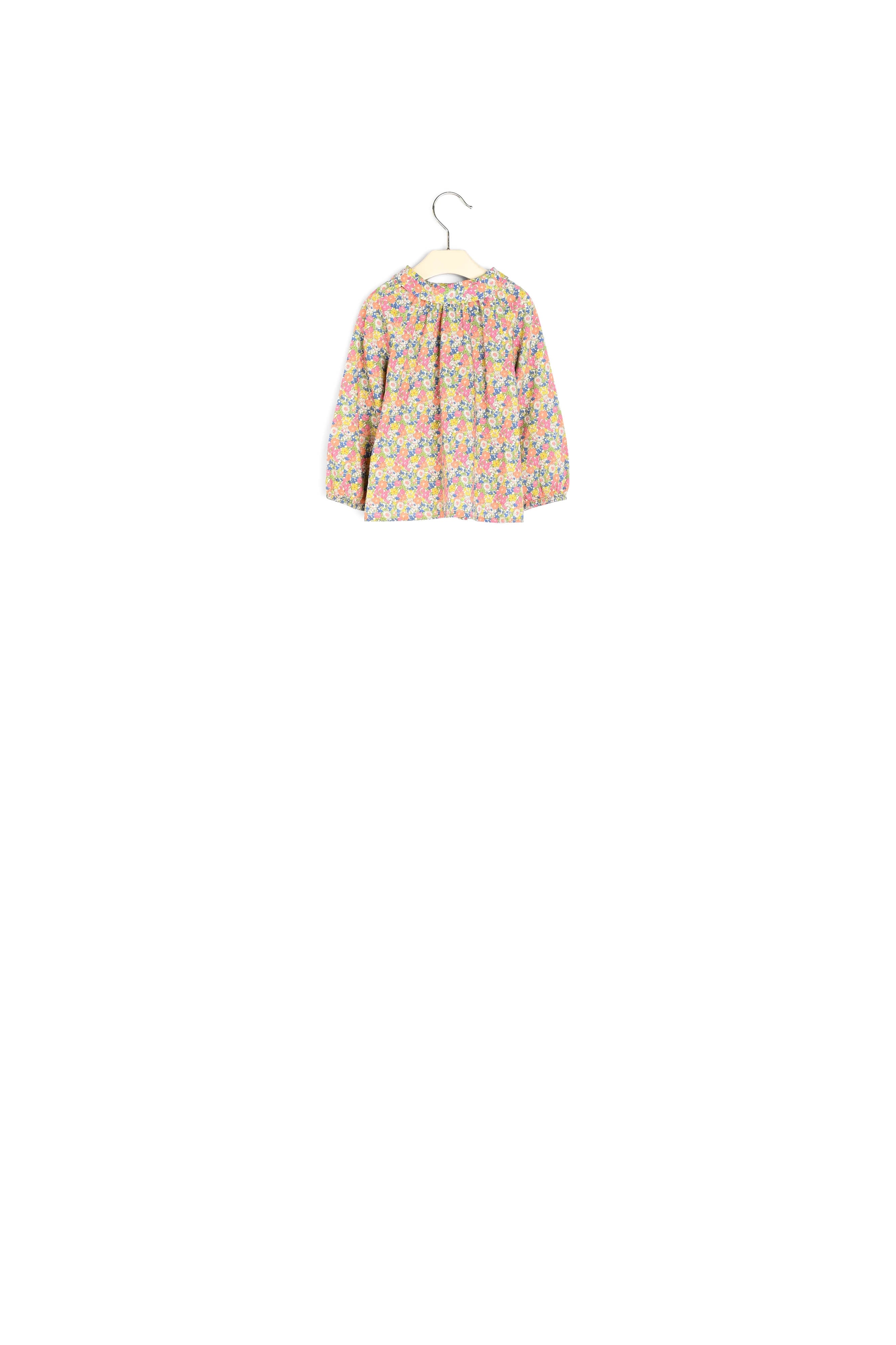 Blouse en tissu liberty exclusif - Bonpoint vintage