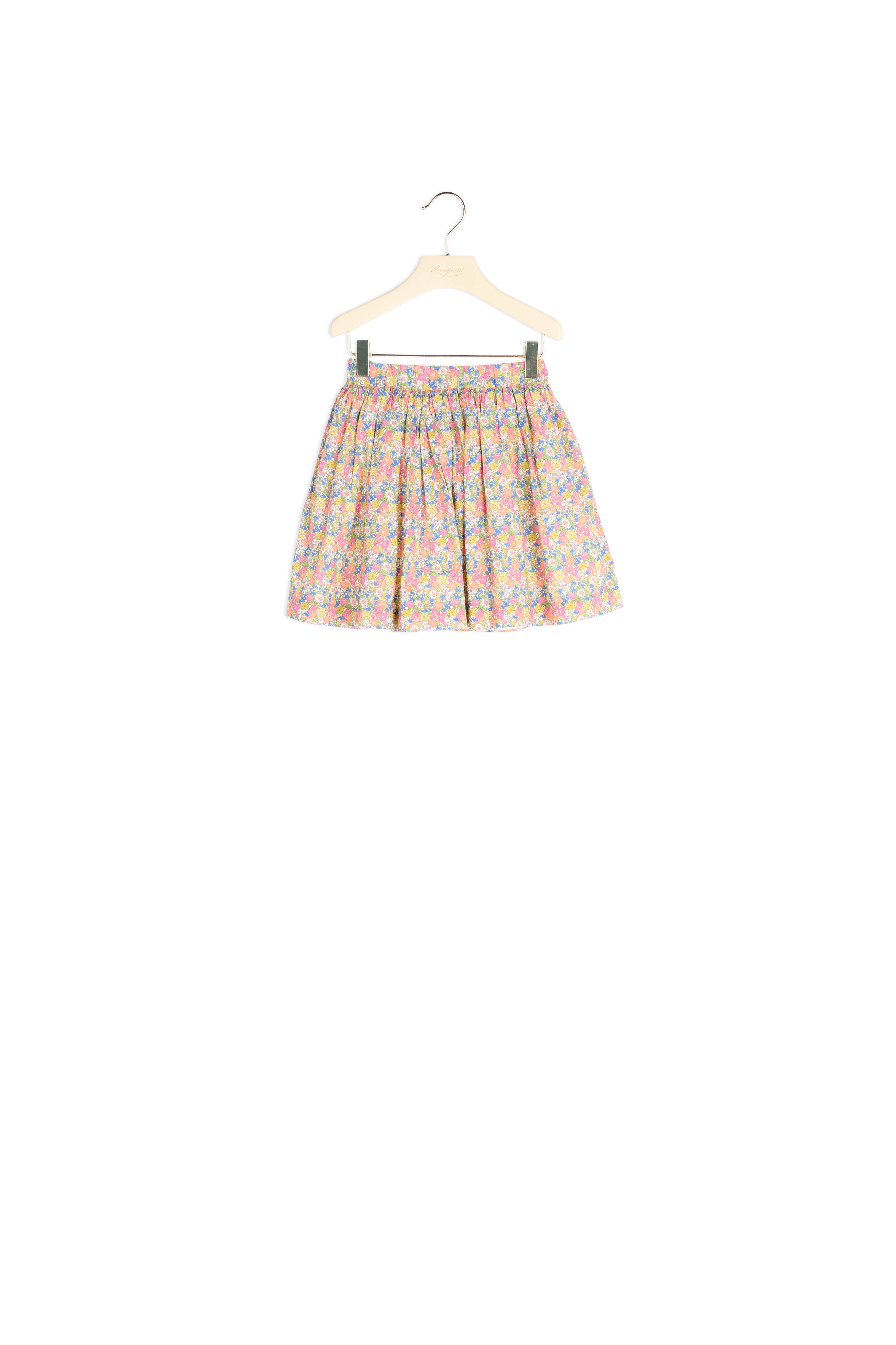 Jupe en coton liberty biologique - Bonpoint vintage