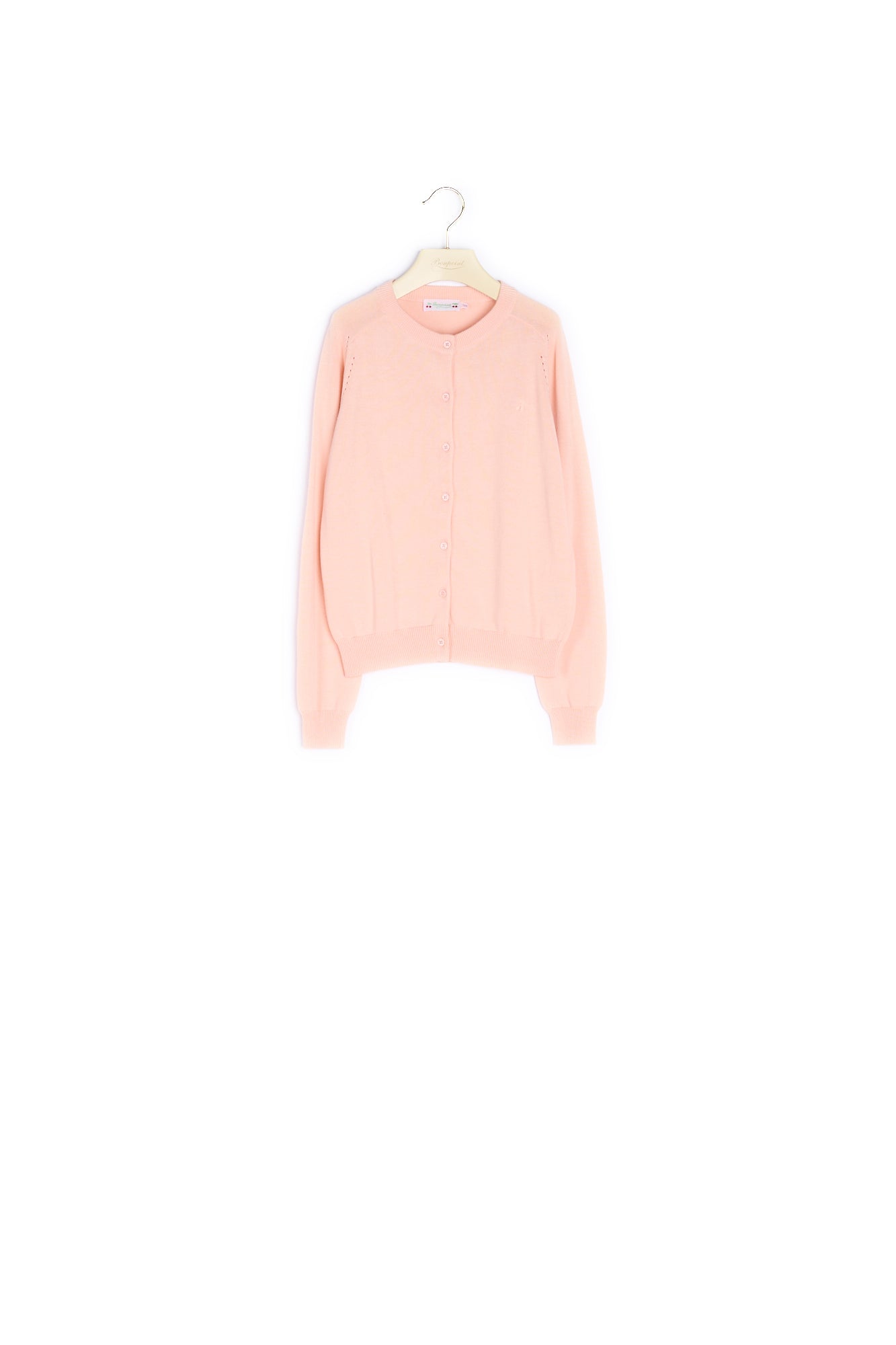 Cardigan avec broderie fille - Bonpoint vintage