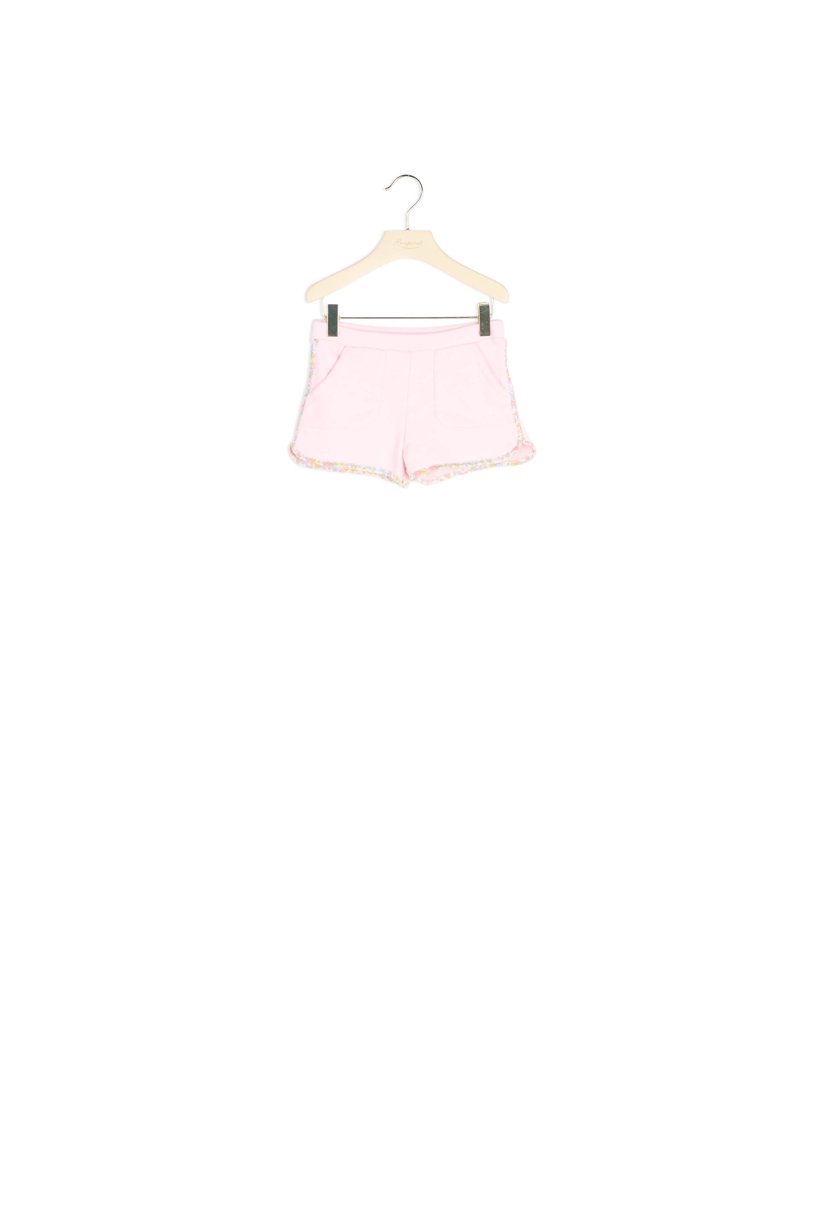 Short en molleton et tissu Liberty - Bonpoint vintage