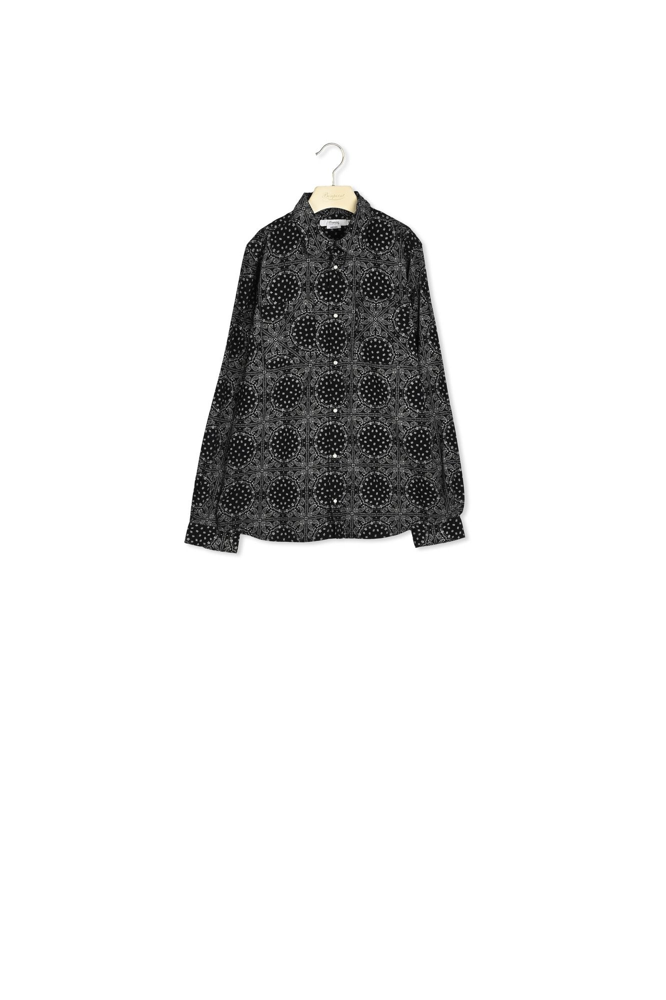 Chemise en velours imprimé - Bonpoint vintage