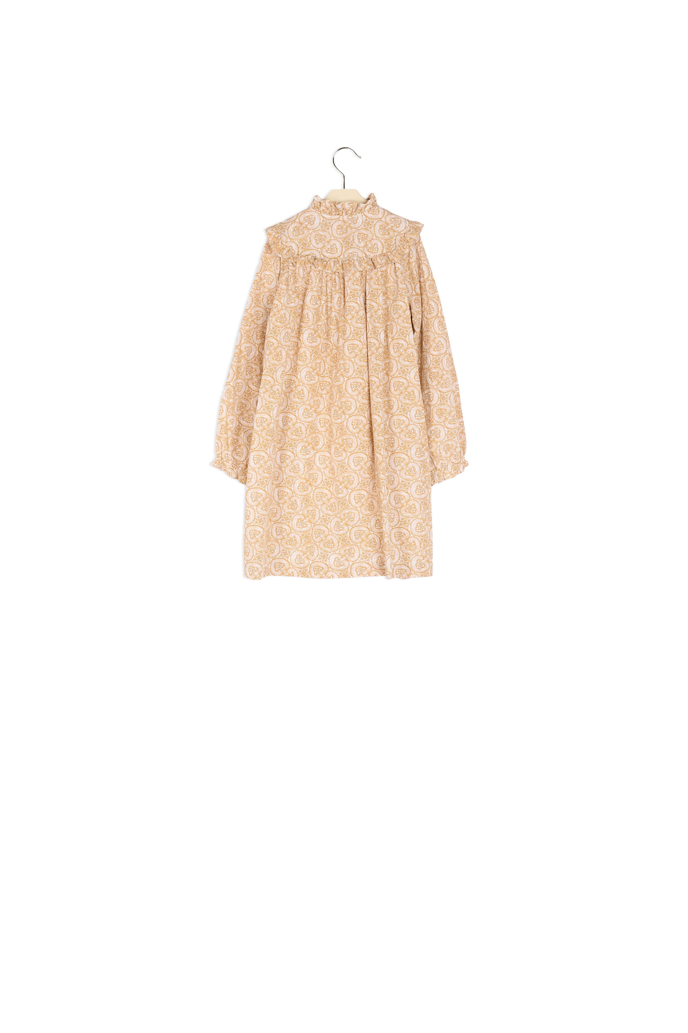 Robe imprimée à volants imprimé - Bonpoint vintage
