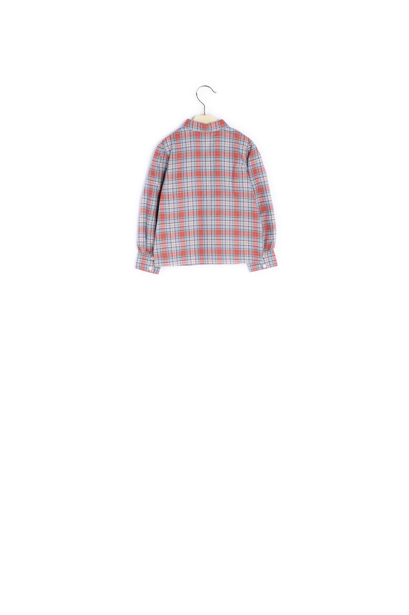 Blouse à carreaux fille - Bonpoint vintage