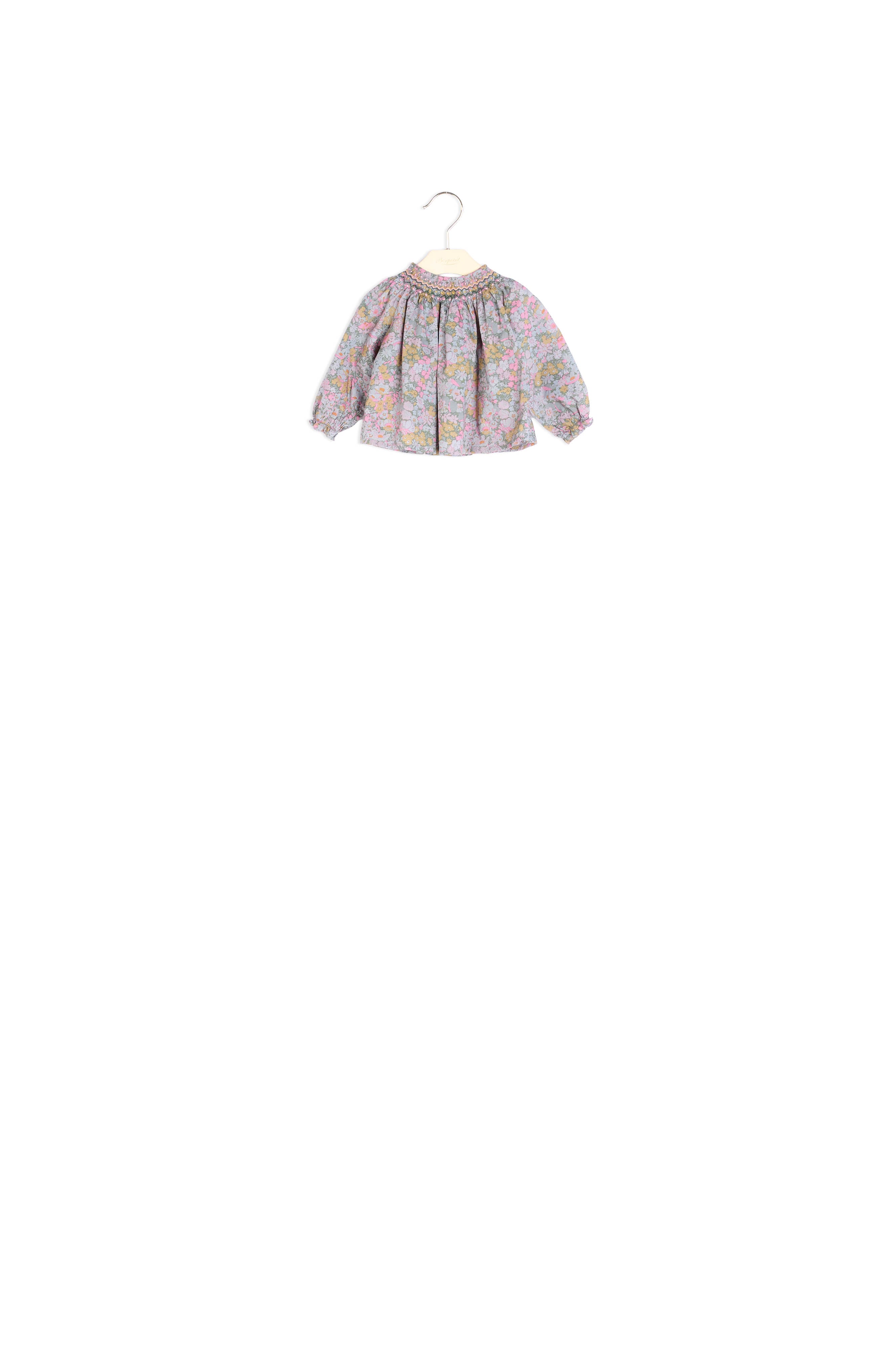 Blouse smockée Griotte - Bonpoint vintage