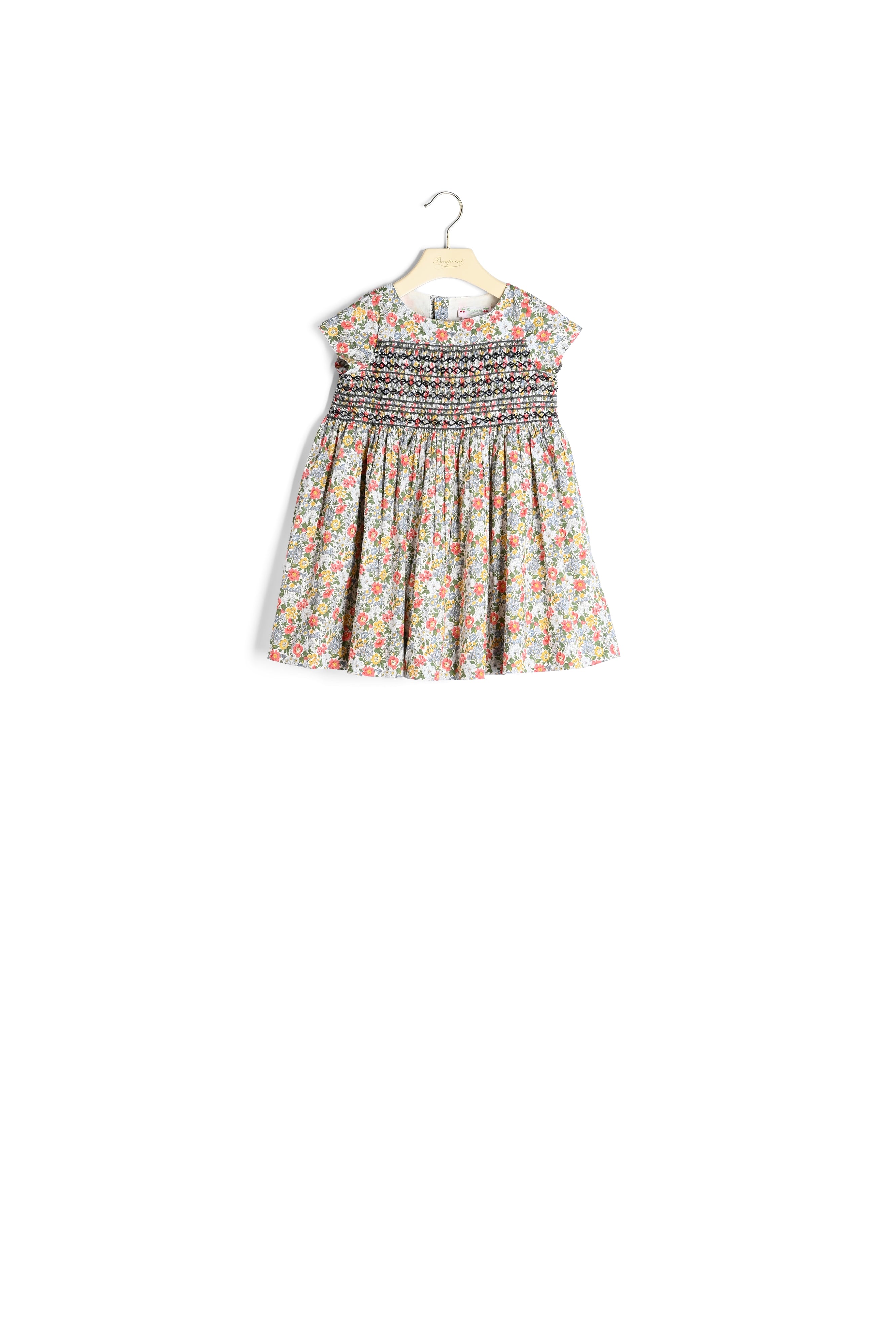 Robe avec smocks - Bonpoint vintage