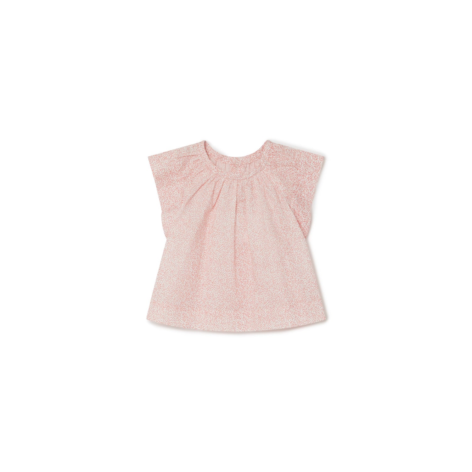 Blouse en coton Liberty bio bébé - Bonpoint vintage