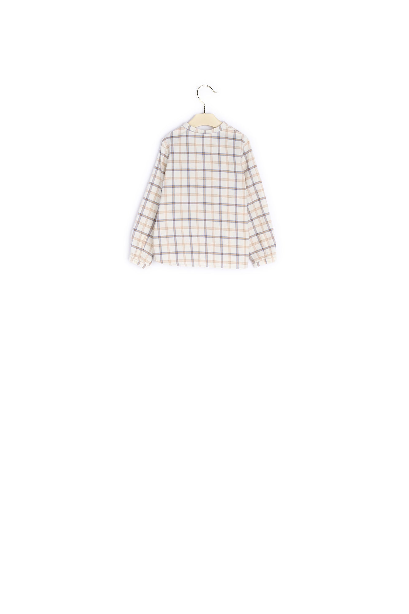 Chemise en twill à carreaux - Bonpoint vintage