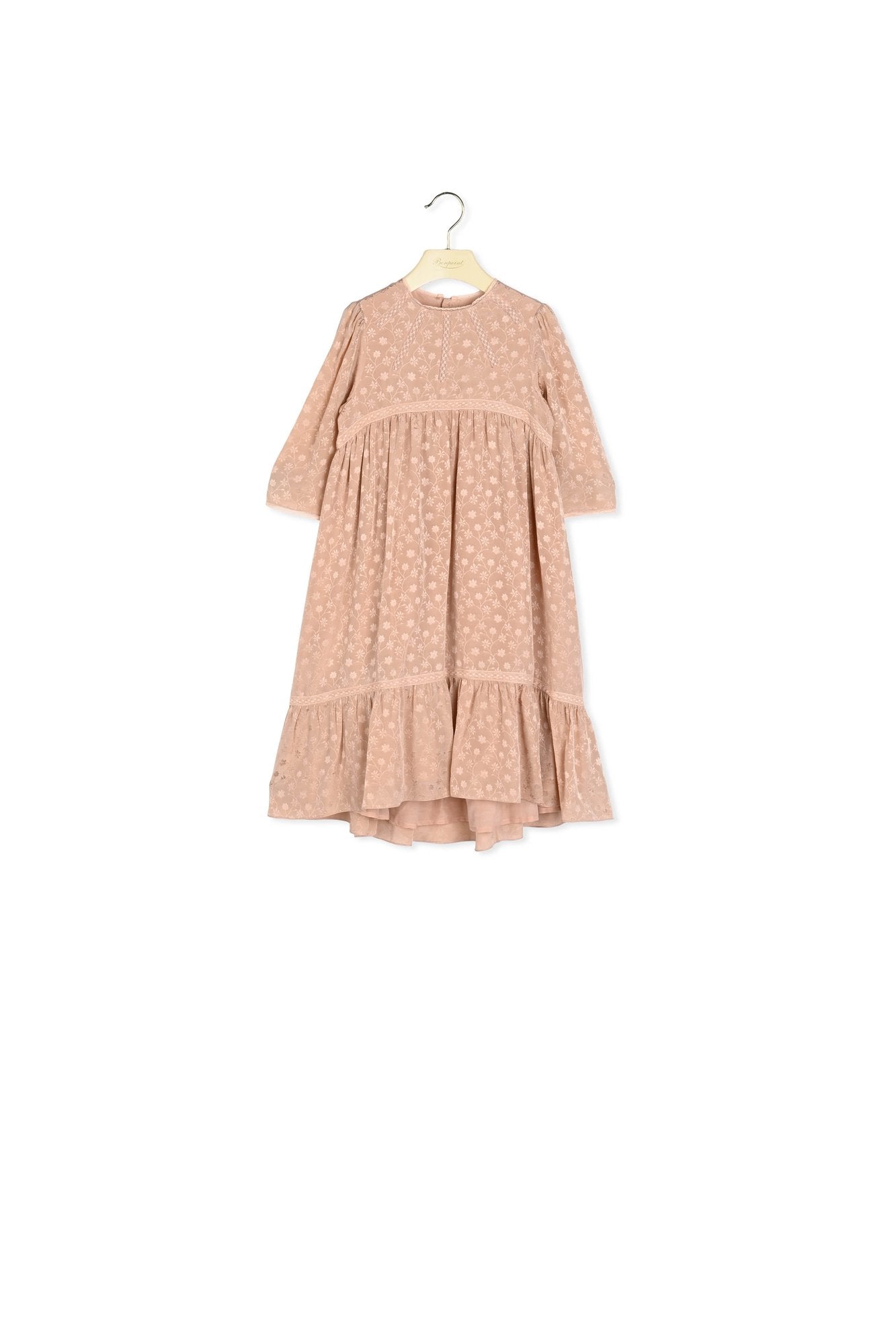Robe en jacquard de soie - Bonpoint vintage