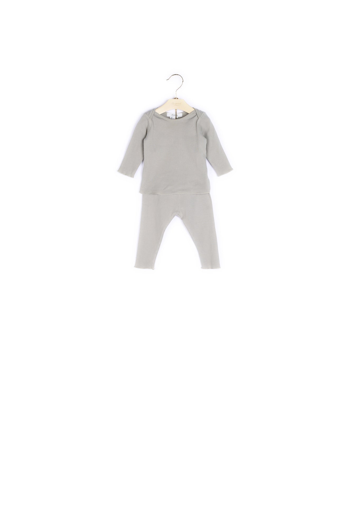 Ensemble bébé en côte de coton - Bonpoint vintage