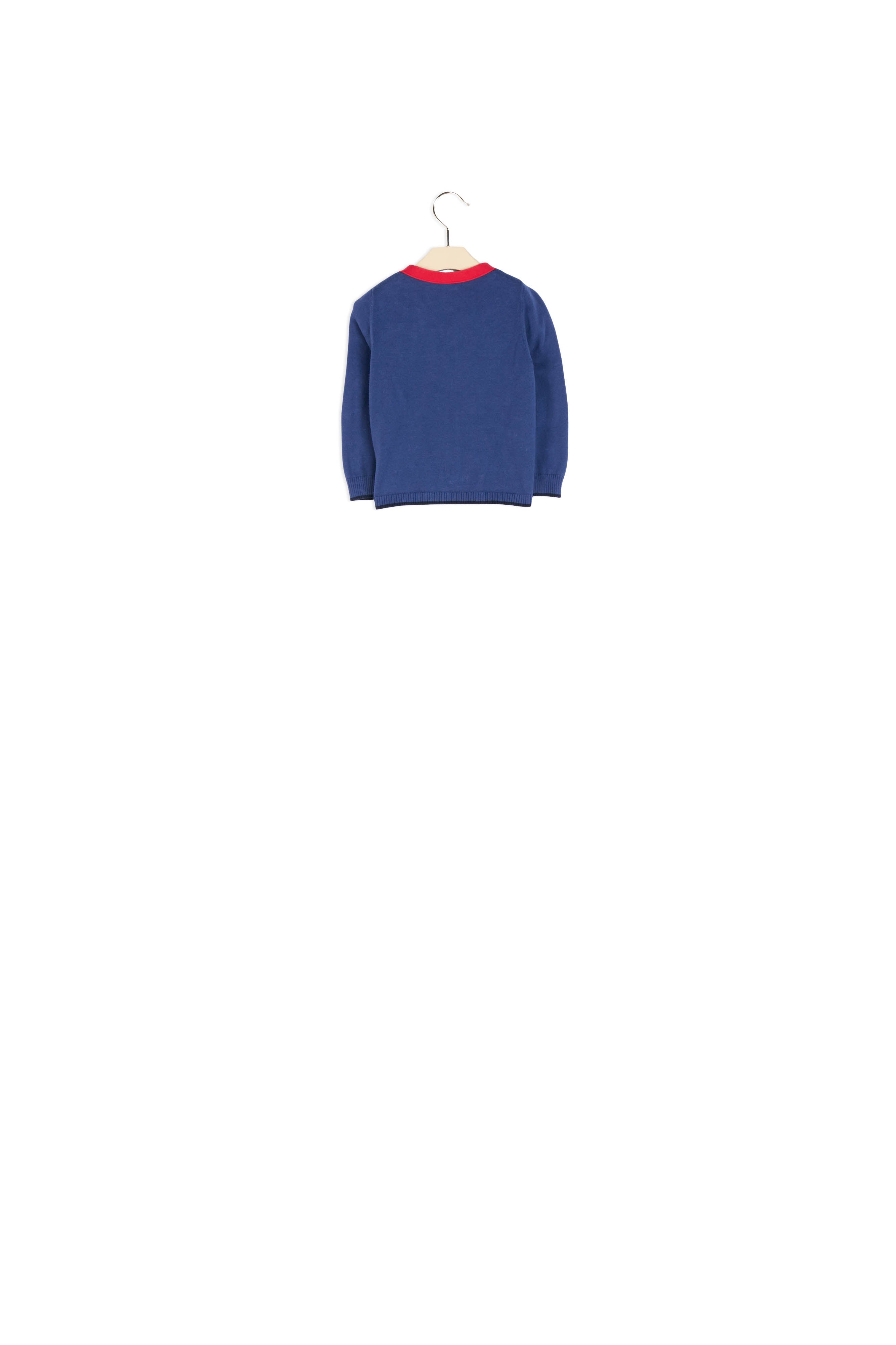 Cardigan avec motif intarsia - Bonpoint vintage