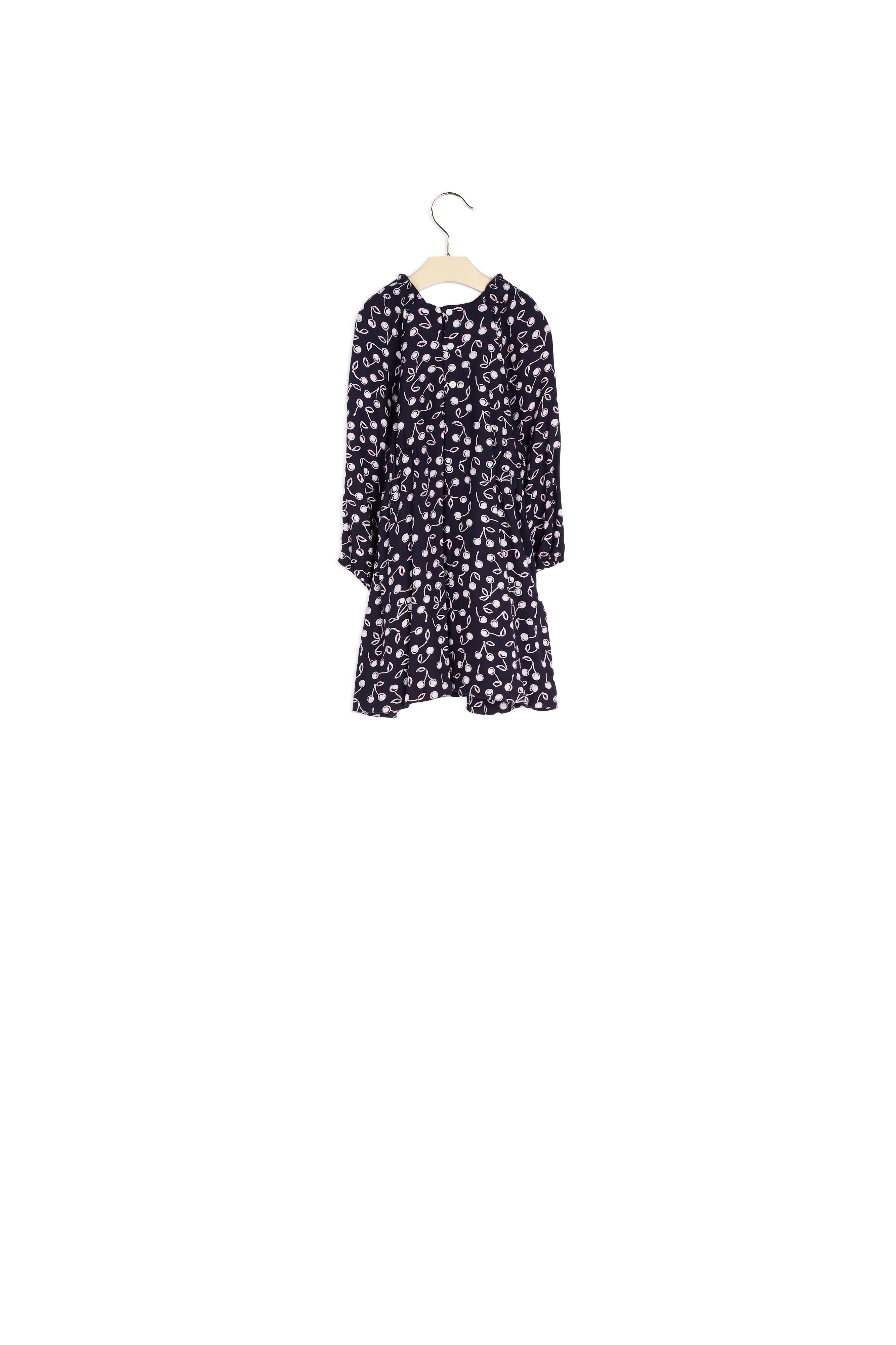 Robe en twill imprimé cerises - Bonpoint vintage