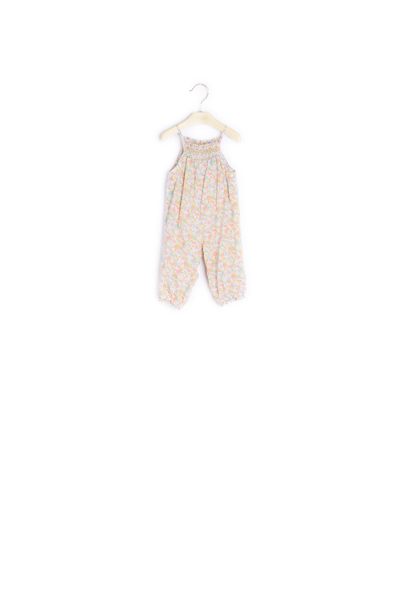 Salopette en tissu Liberty bébé - Bonpoint vintage
