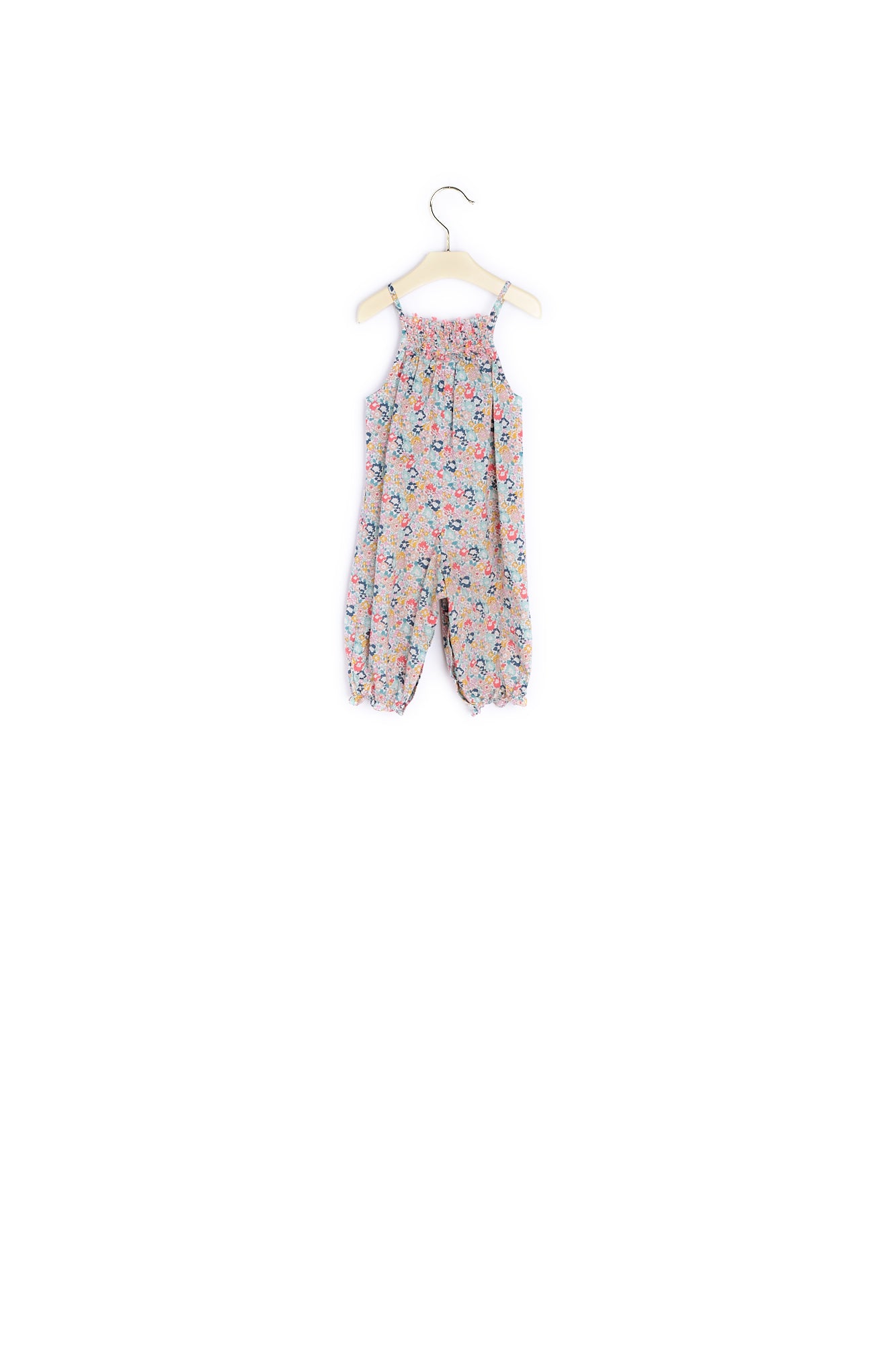 Salopette en tissu Liberty exclusif bébé - Bonpoint vintage