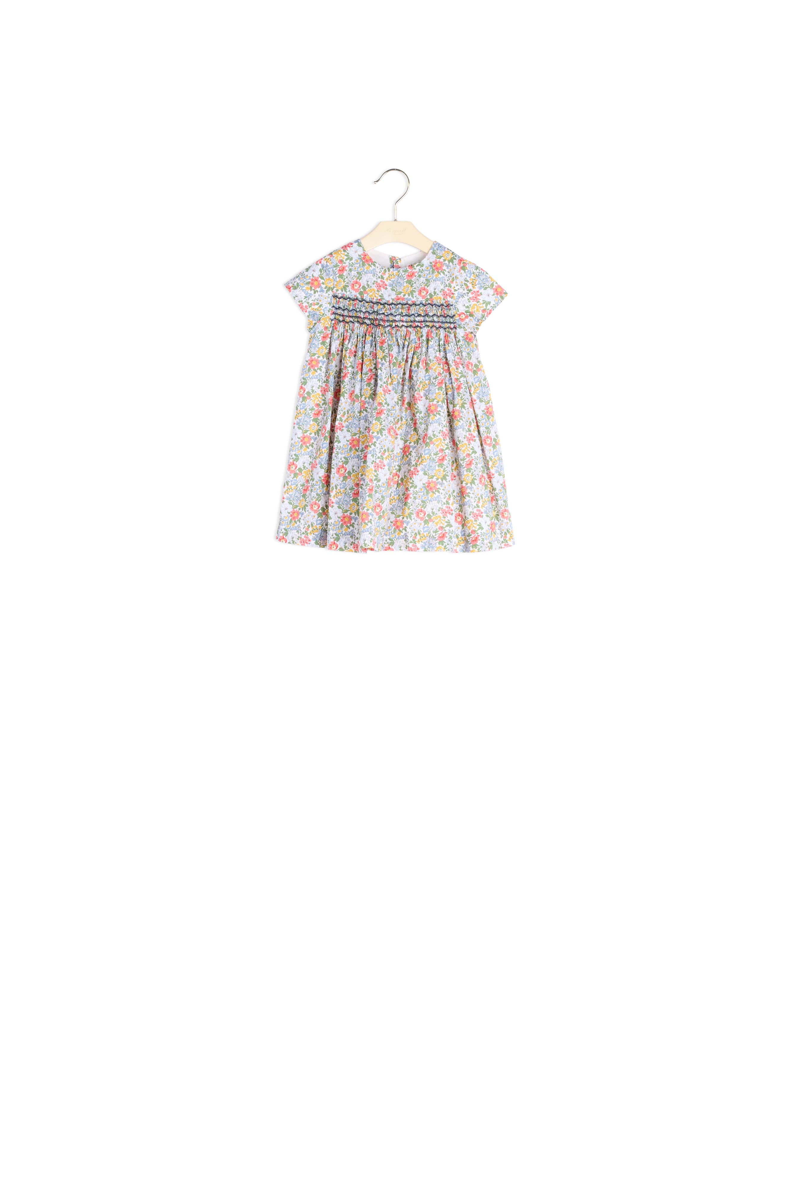 Robe en tissu Liberty exclusif bébé - Bonpoint vintage