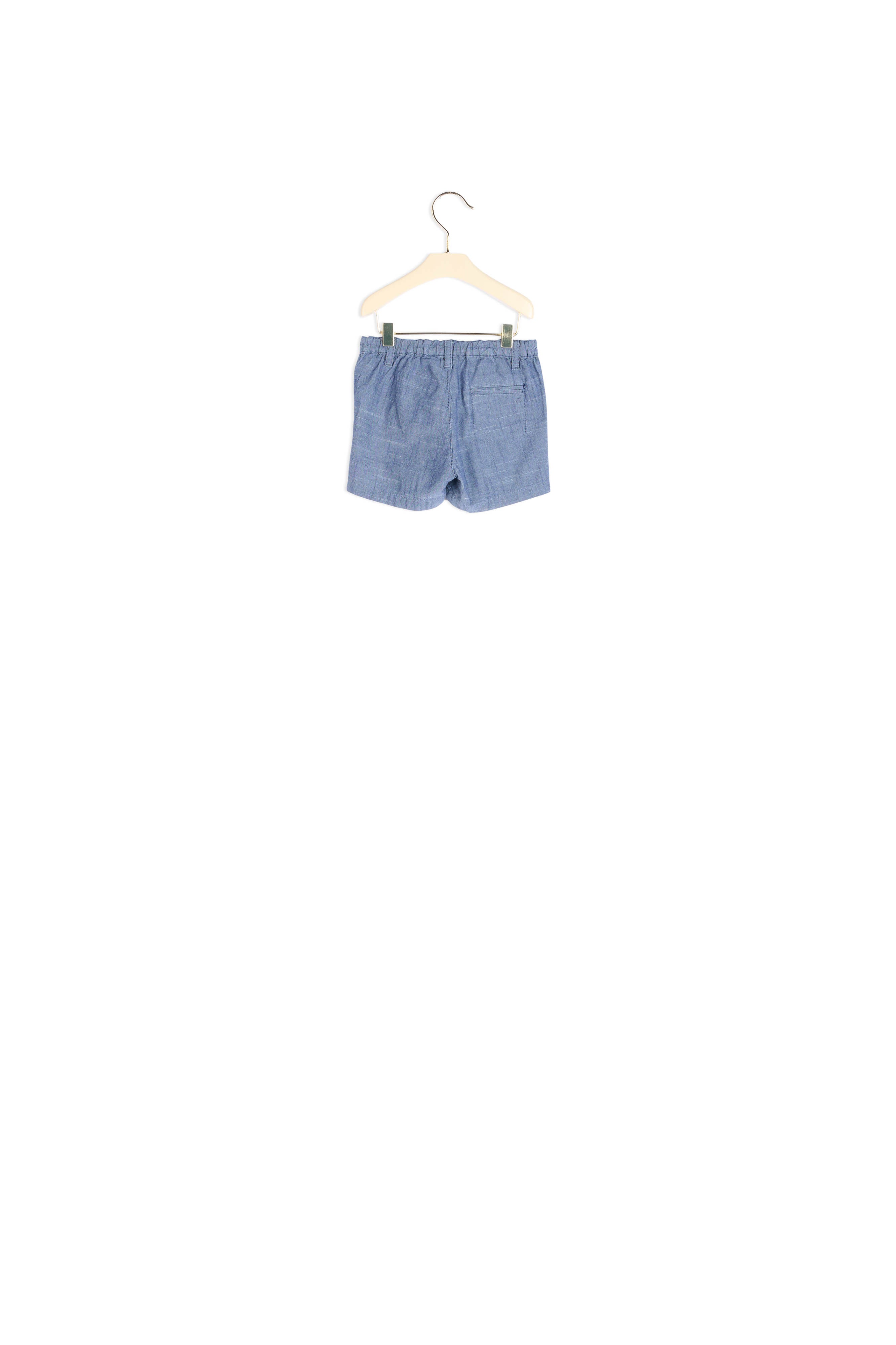 Bermuda en coton chambray - Bonpoint vintage