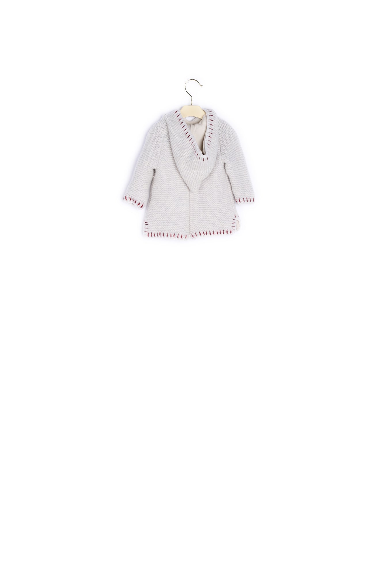 Burnou avec broderies - Bonpoint vintage