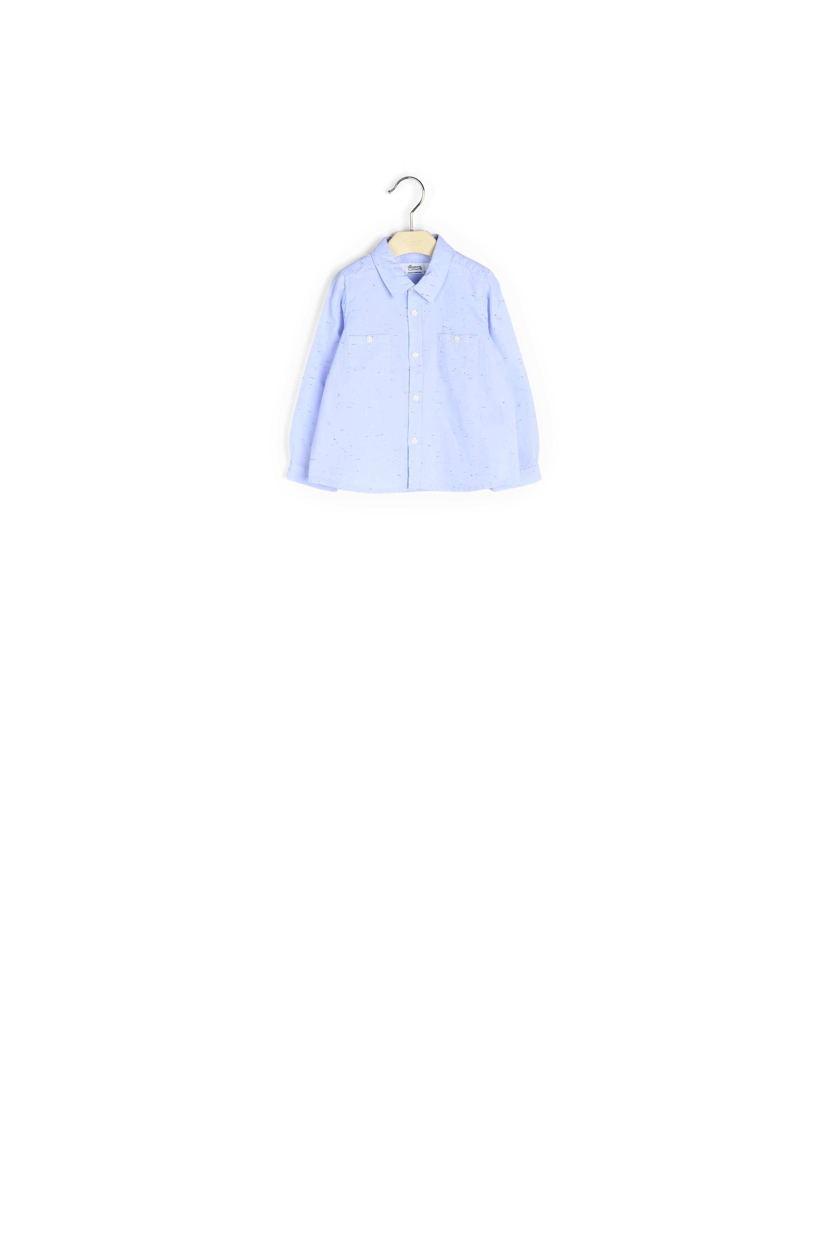 Chemise en popeline mouchetée - Bonpoint vintage