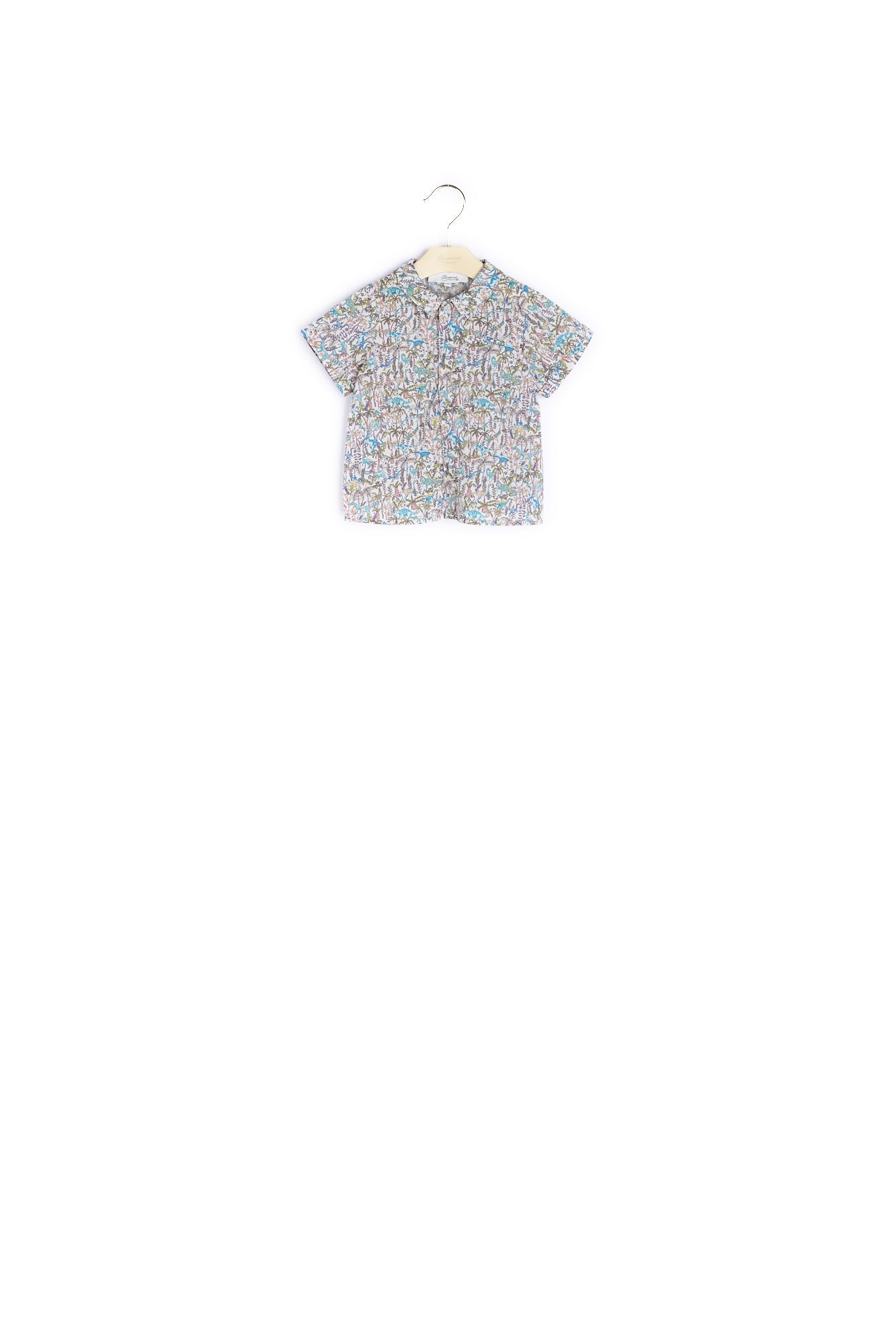 Chemise Nicolas à motif Liberty - Bonpoint vintage