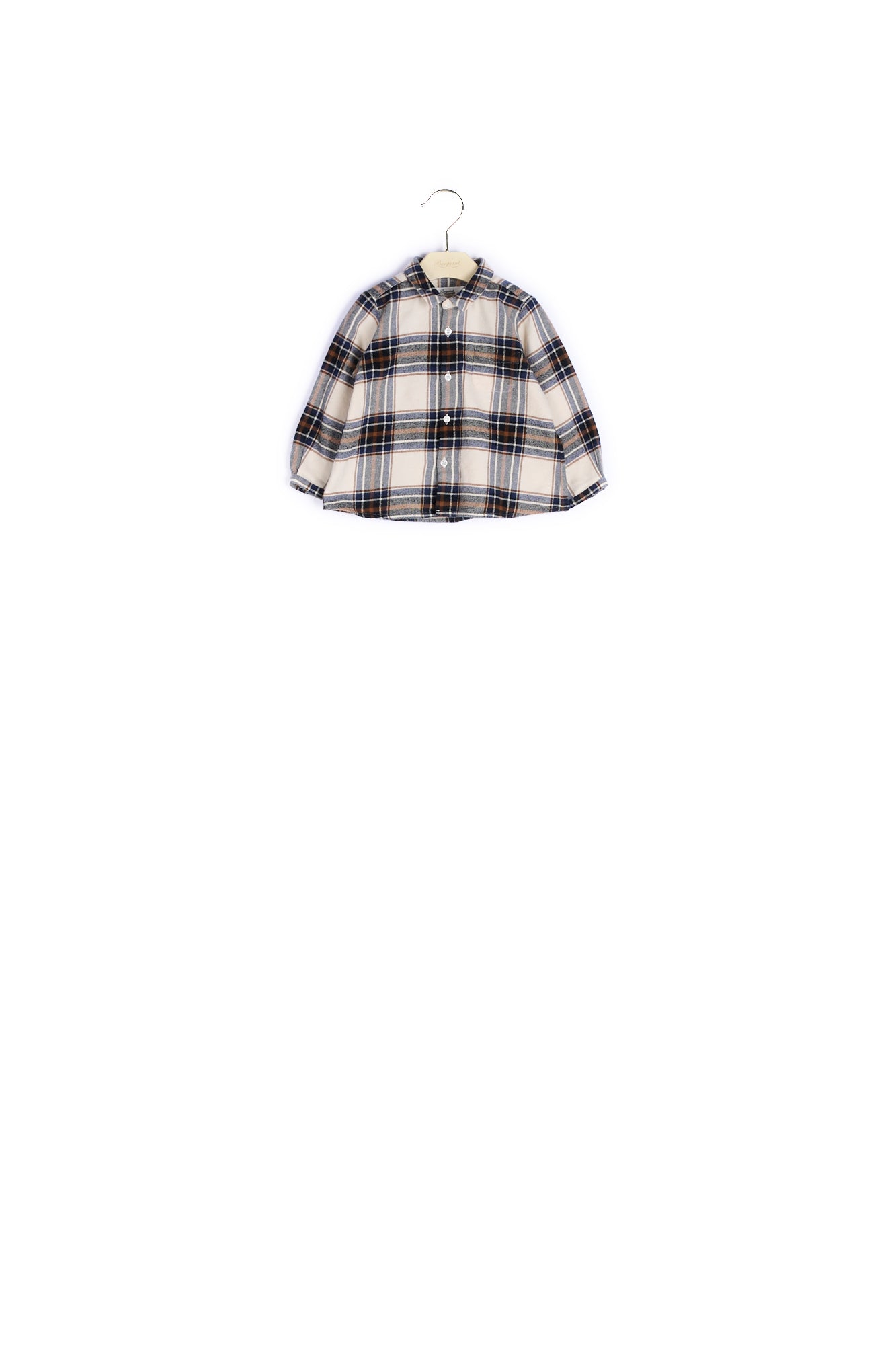 Chemise en twill émerisé - Bonpoint vintage