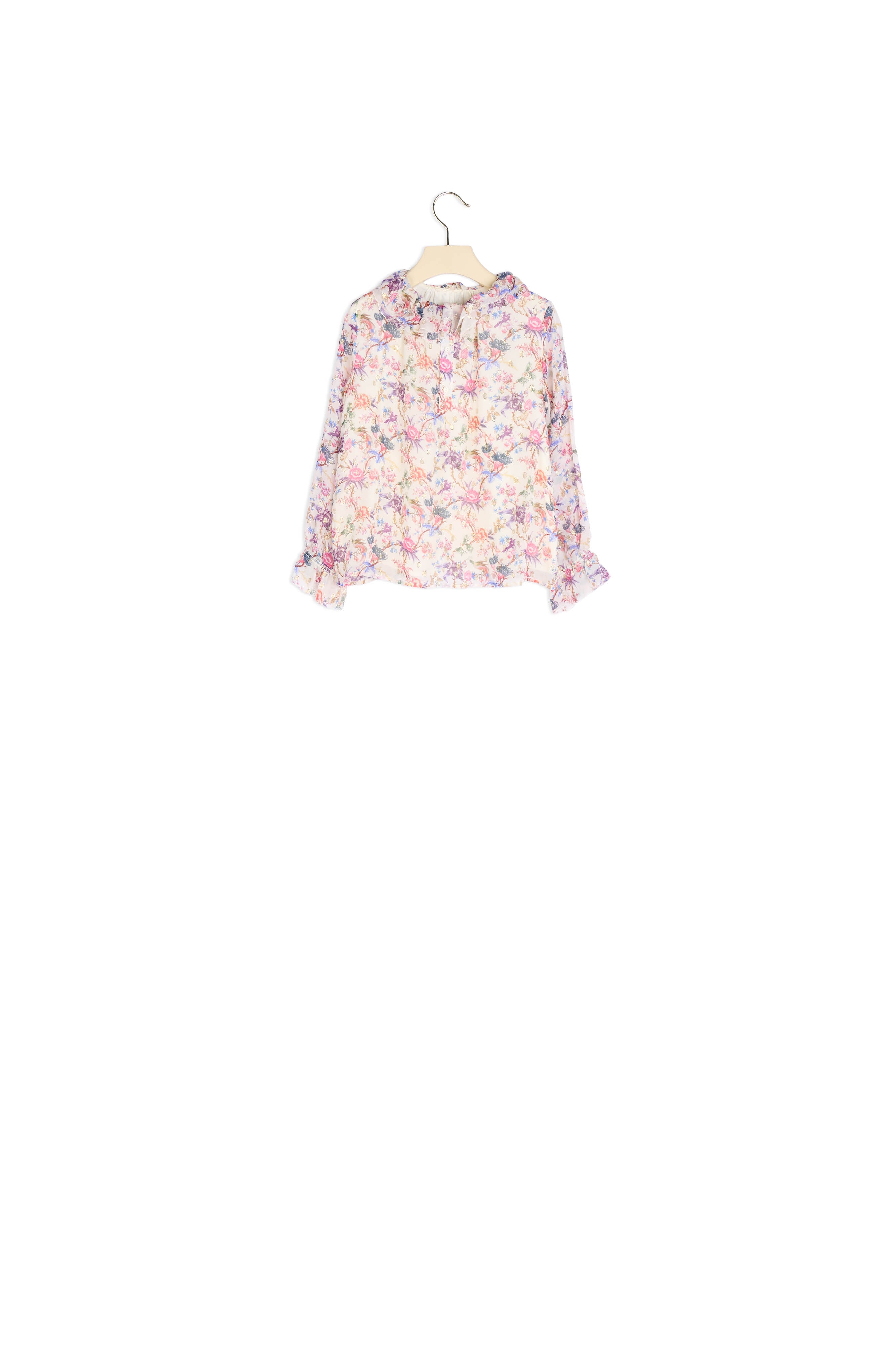 Blouse en soie imprimée - Bonpoint vintage