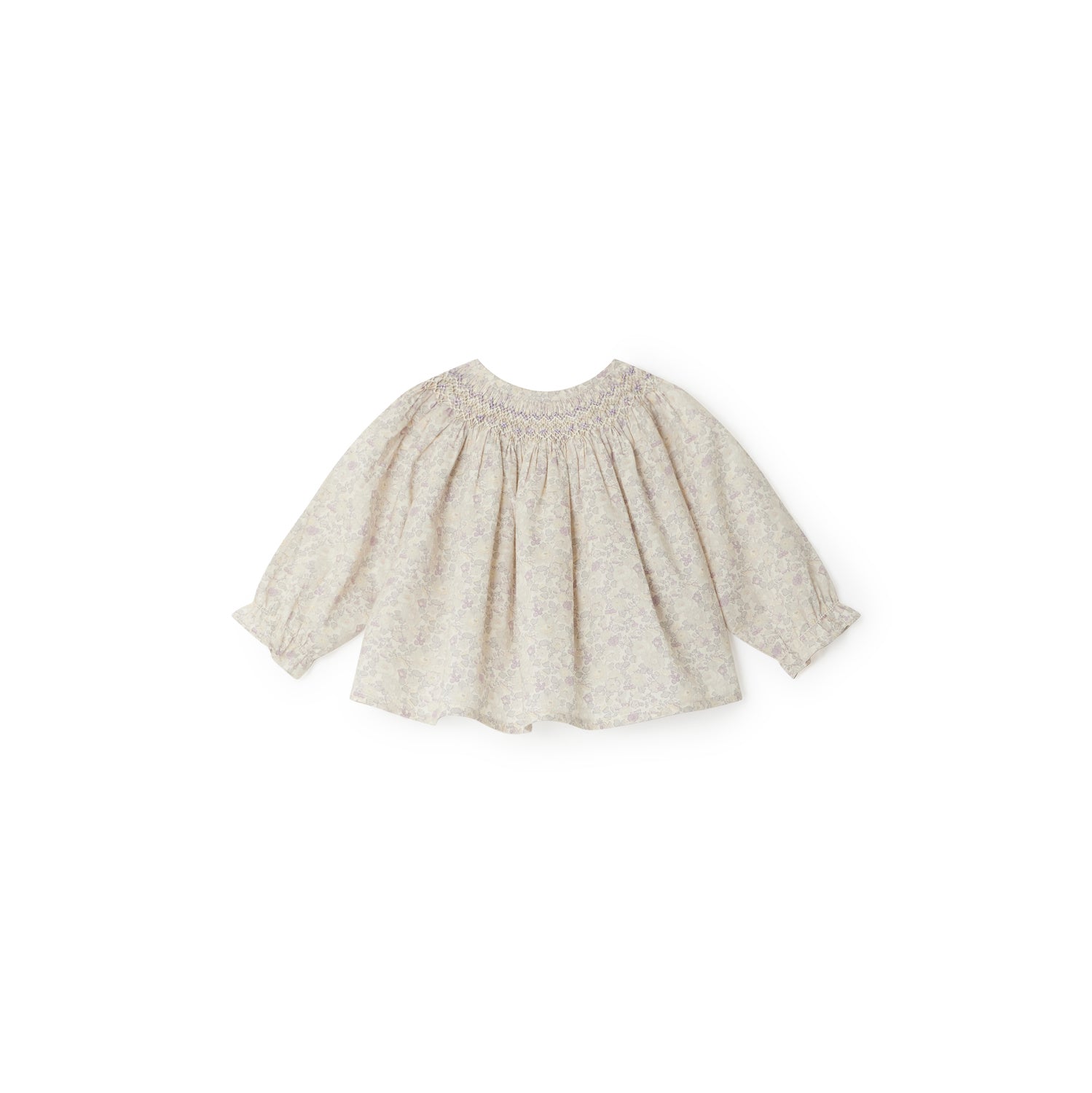 Blouse en tissu Liberty exclusif bébé - Bonpoint vintage
