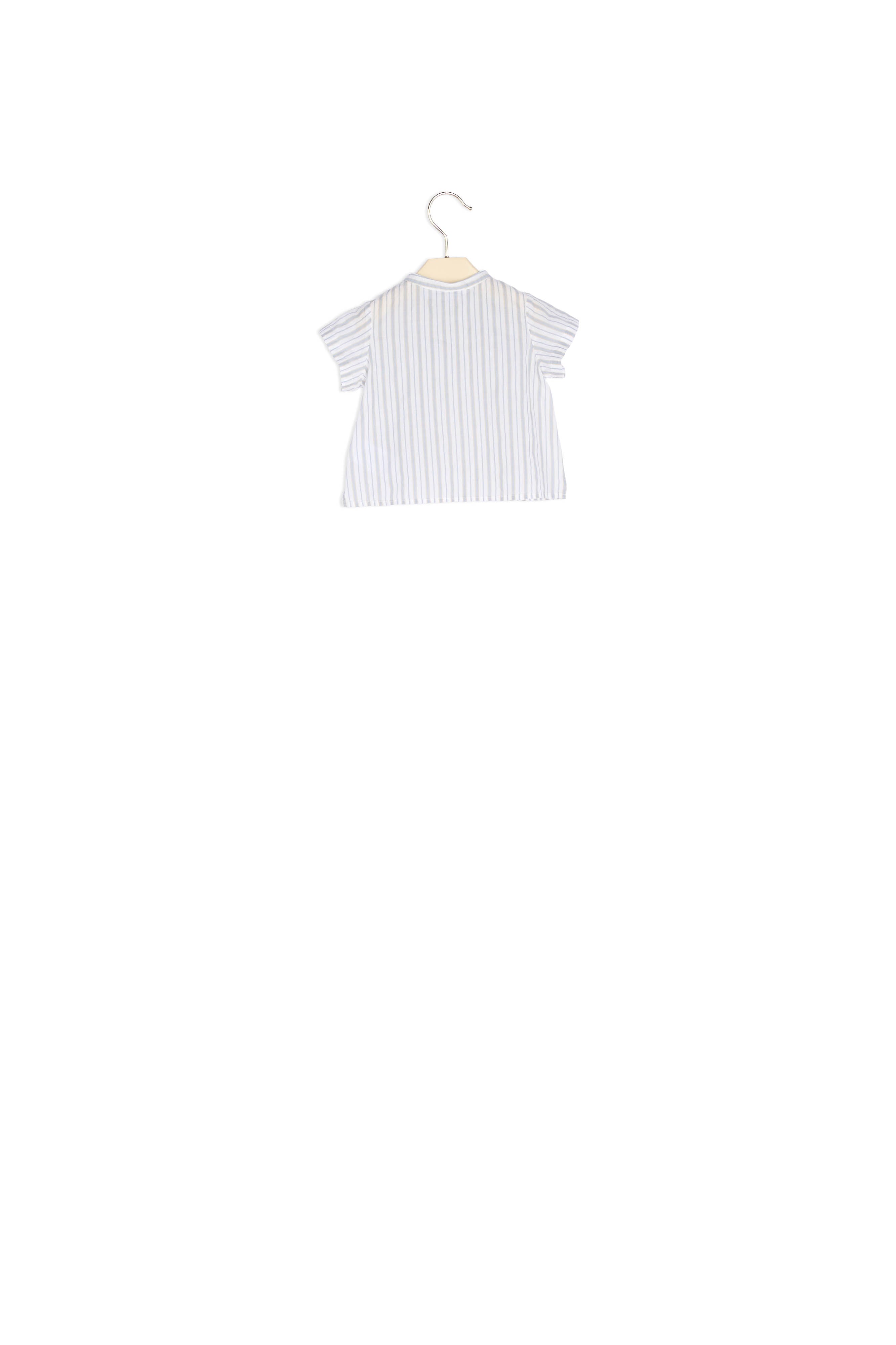 Chemise à rayures bébé - Bonpoint vintage