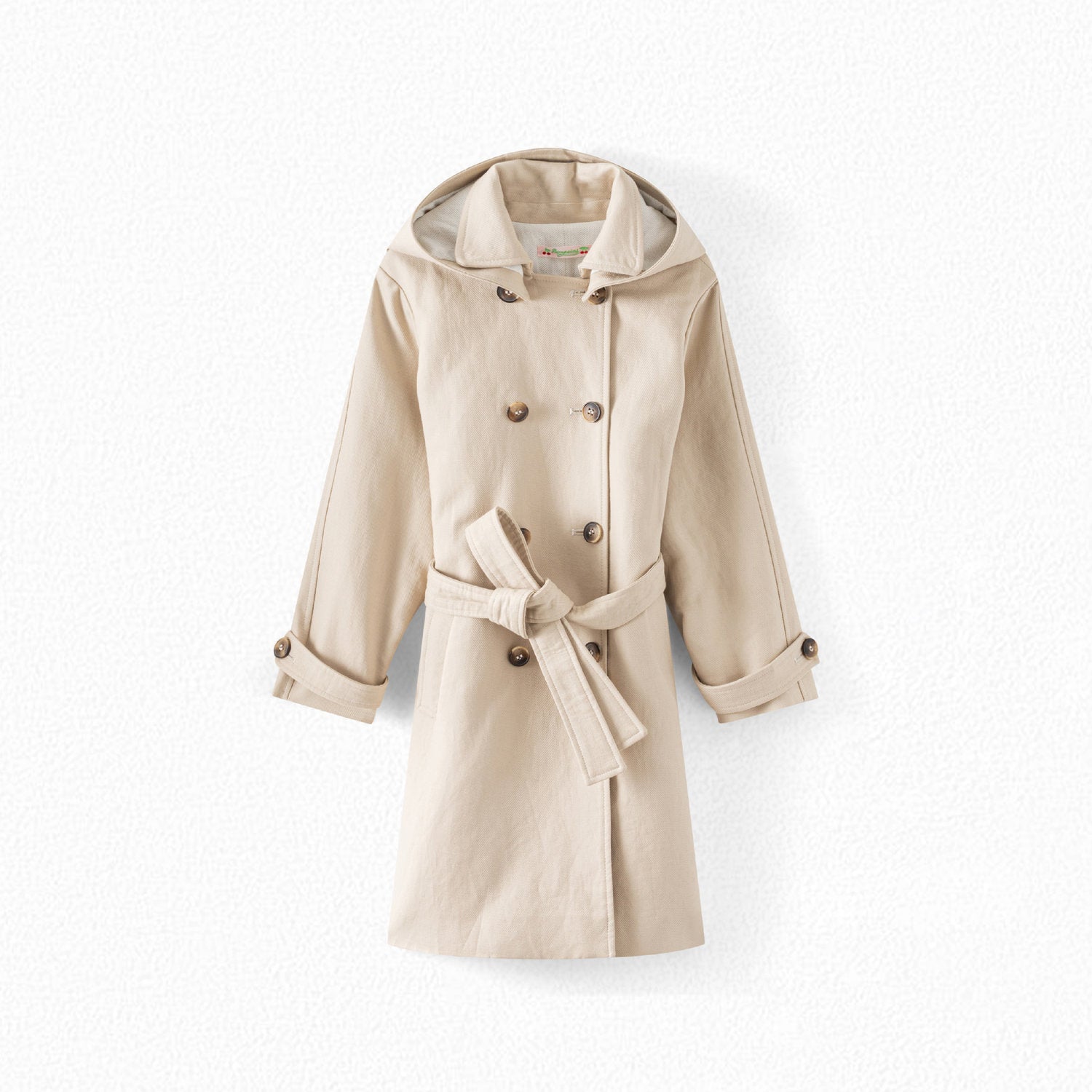 Trench en twill déperlant fille - Bonpoint vintage