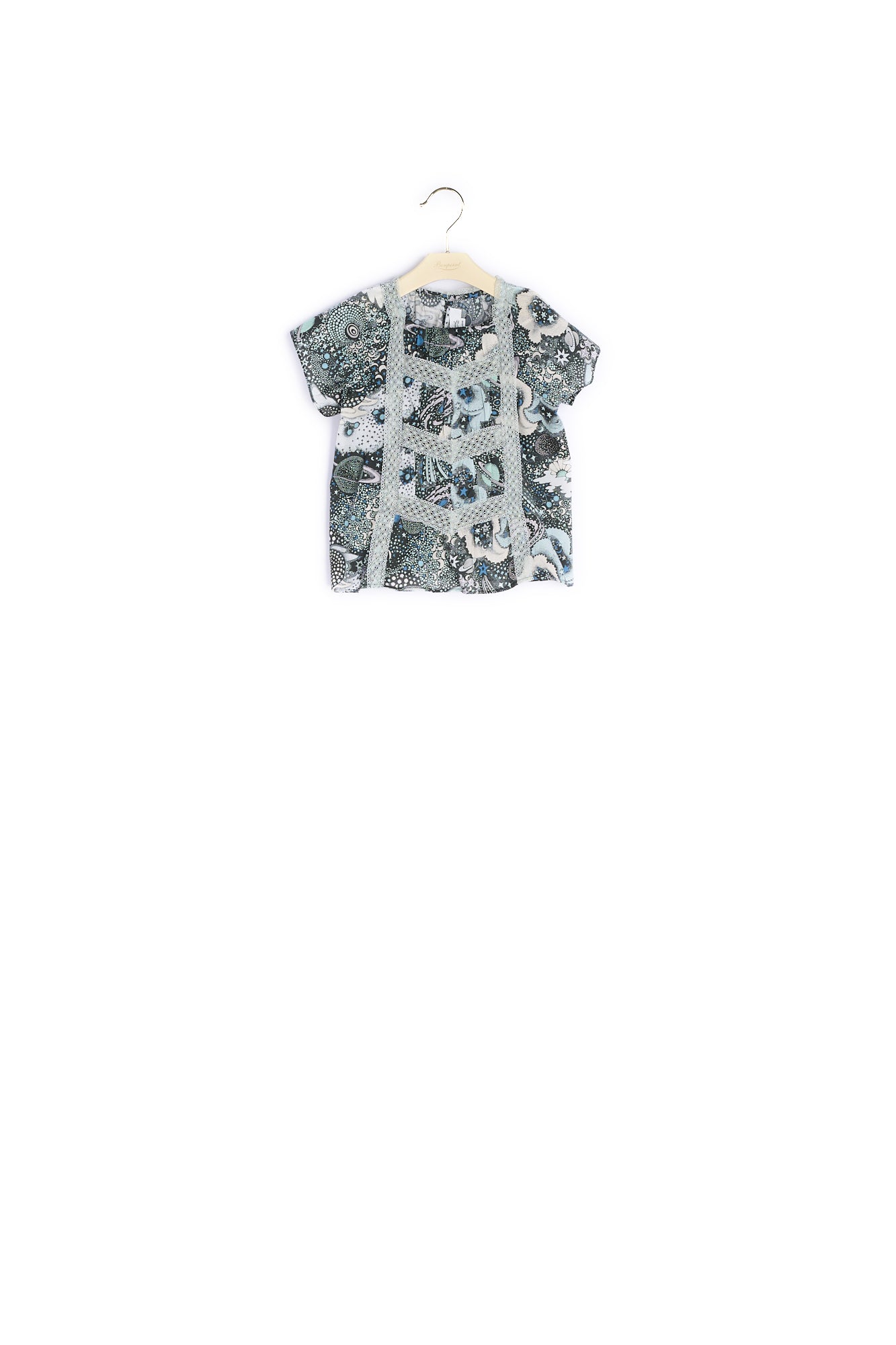 Blouse Nellia motifs Liberty - Bonpoint vintage