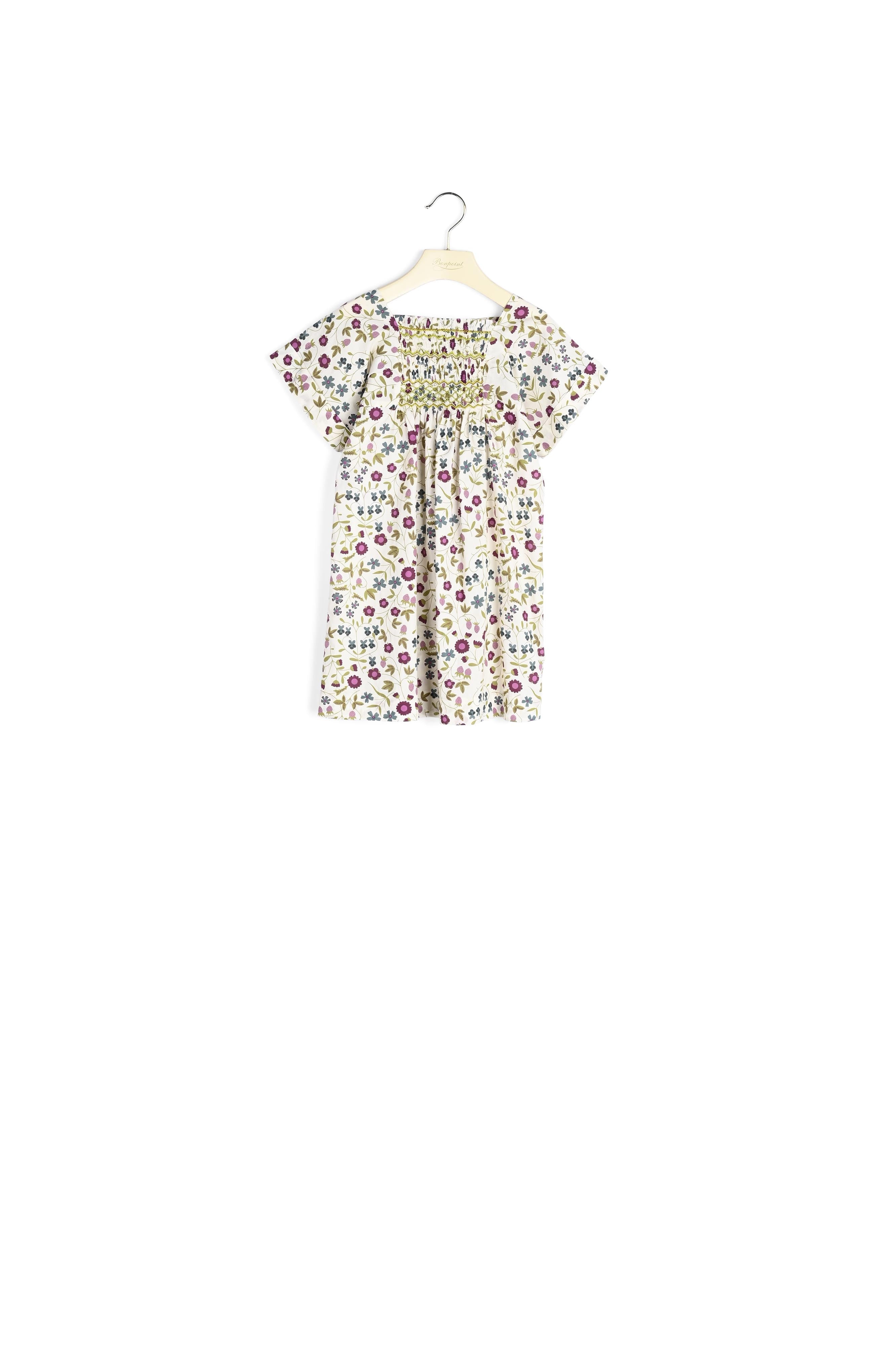 Robe smockée Paysanne - Bonpoint vintage