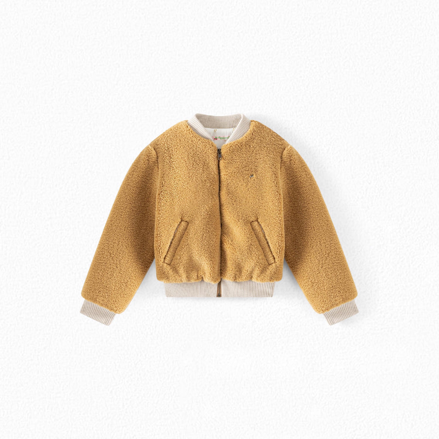 Blouson en fausse fourrure fille - Bonpoint vintage