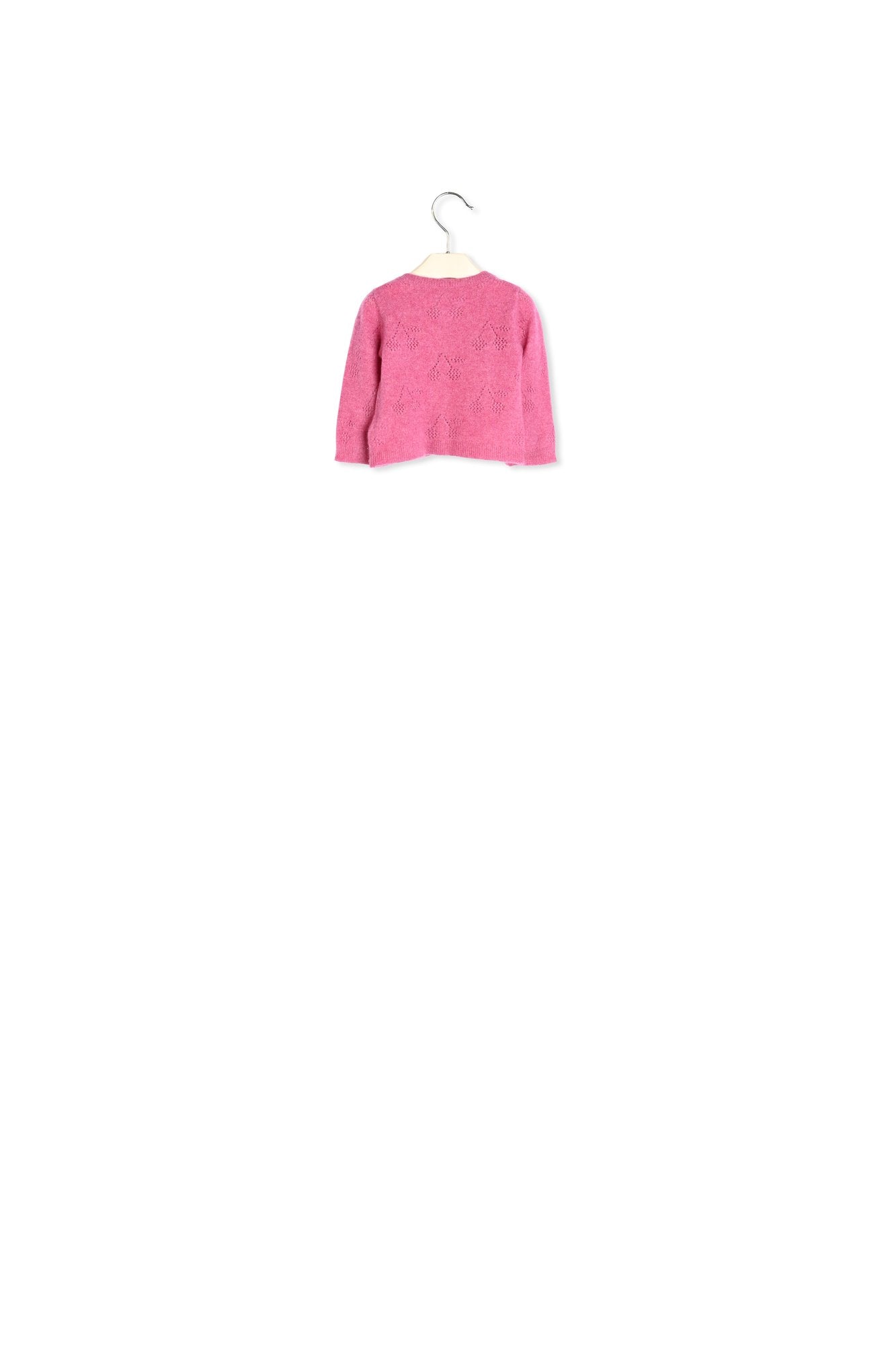 Cardigan en cachemire ajouré - Bonpoint vintage