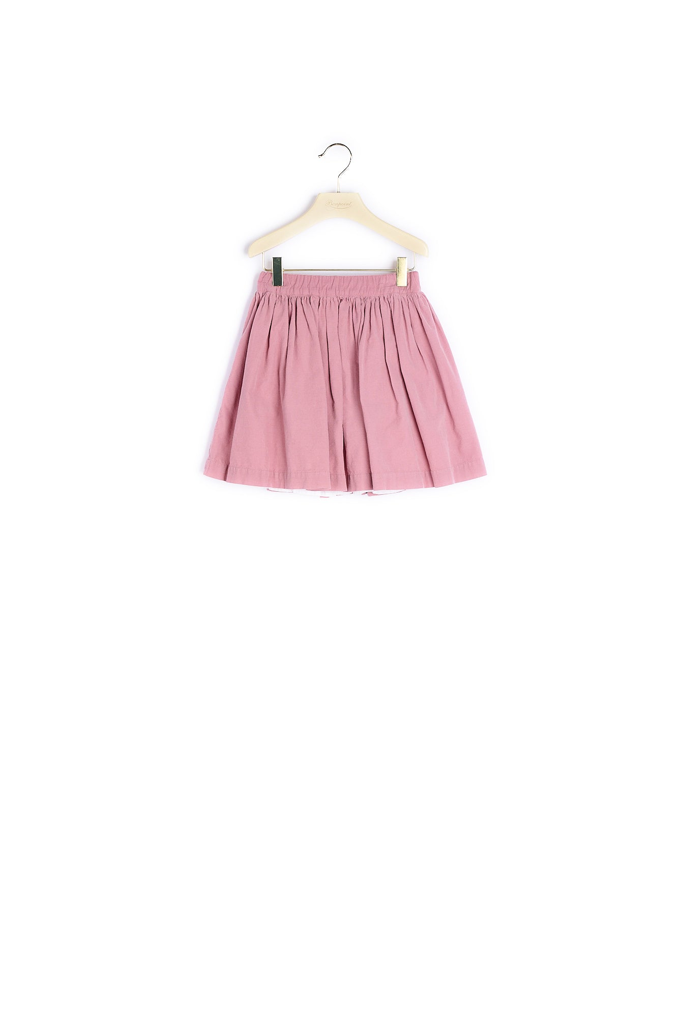 Jupe courte en velours milleraies - Bonpoint vintage