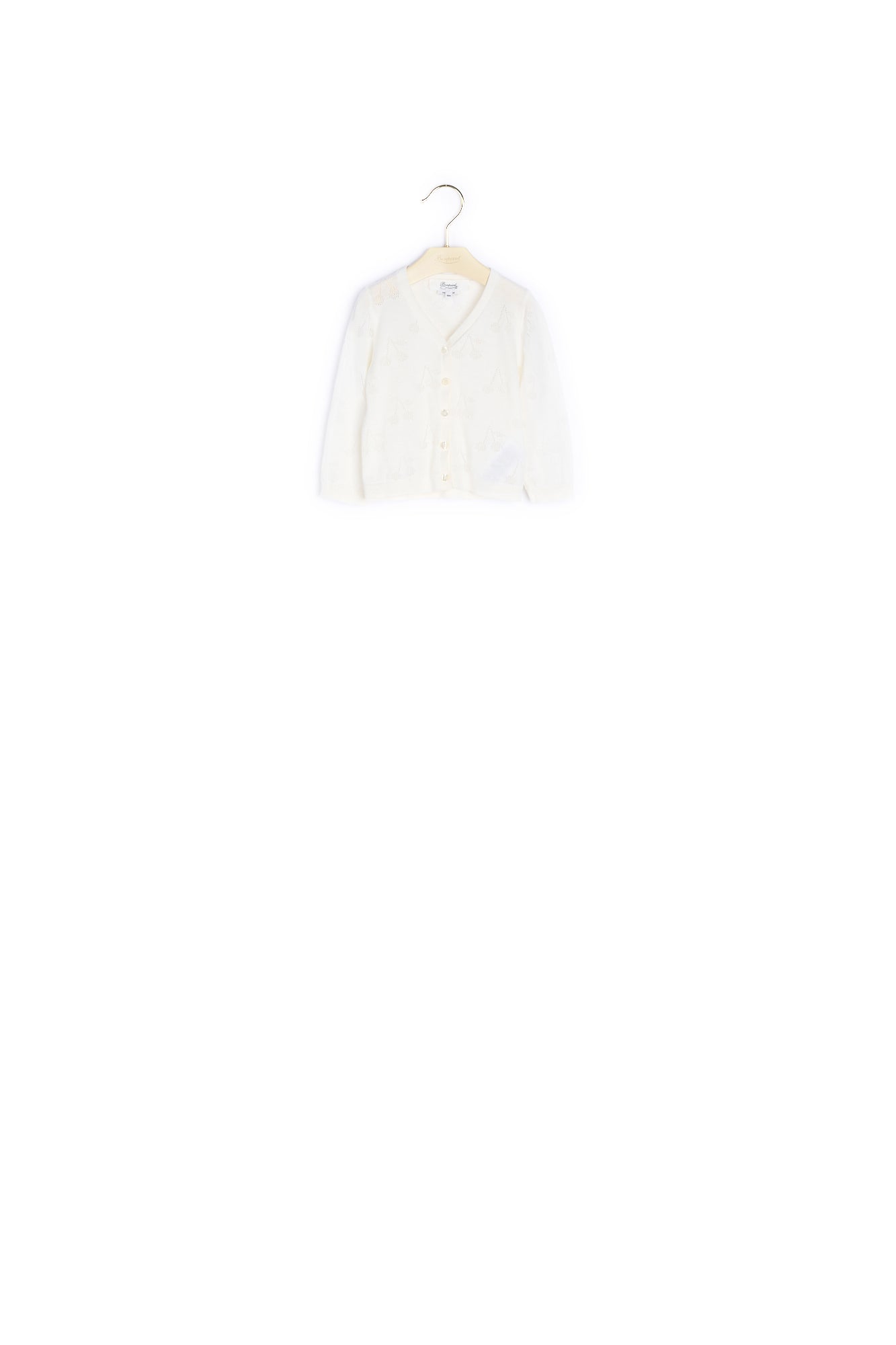 Cardigan ajouré - Bonpoint vintage