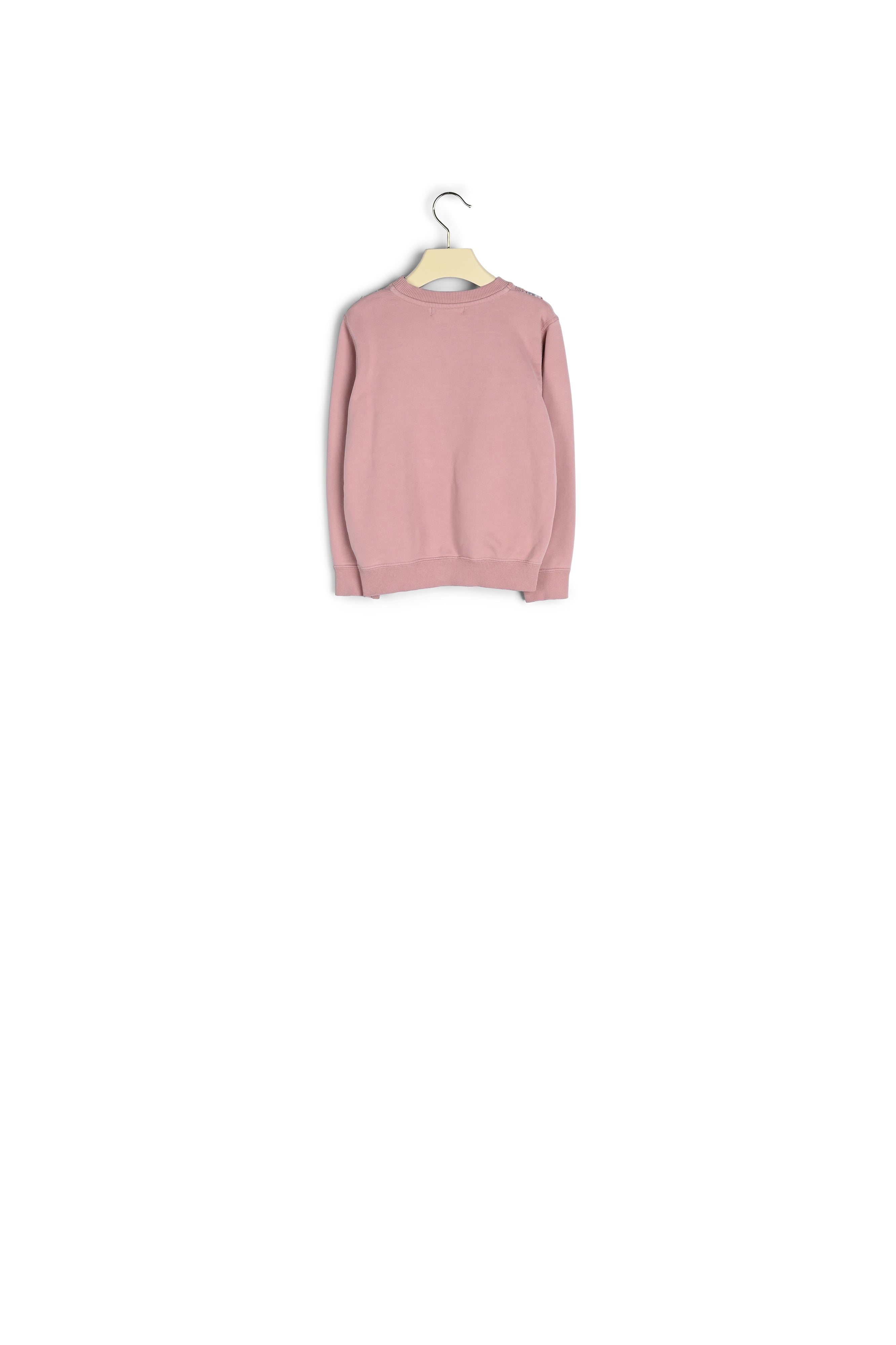 Sweatshirt avec tissu Liberty et dentelle - Bonpoint vintage