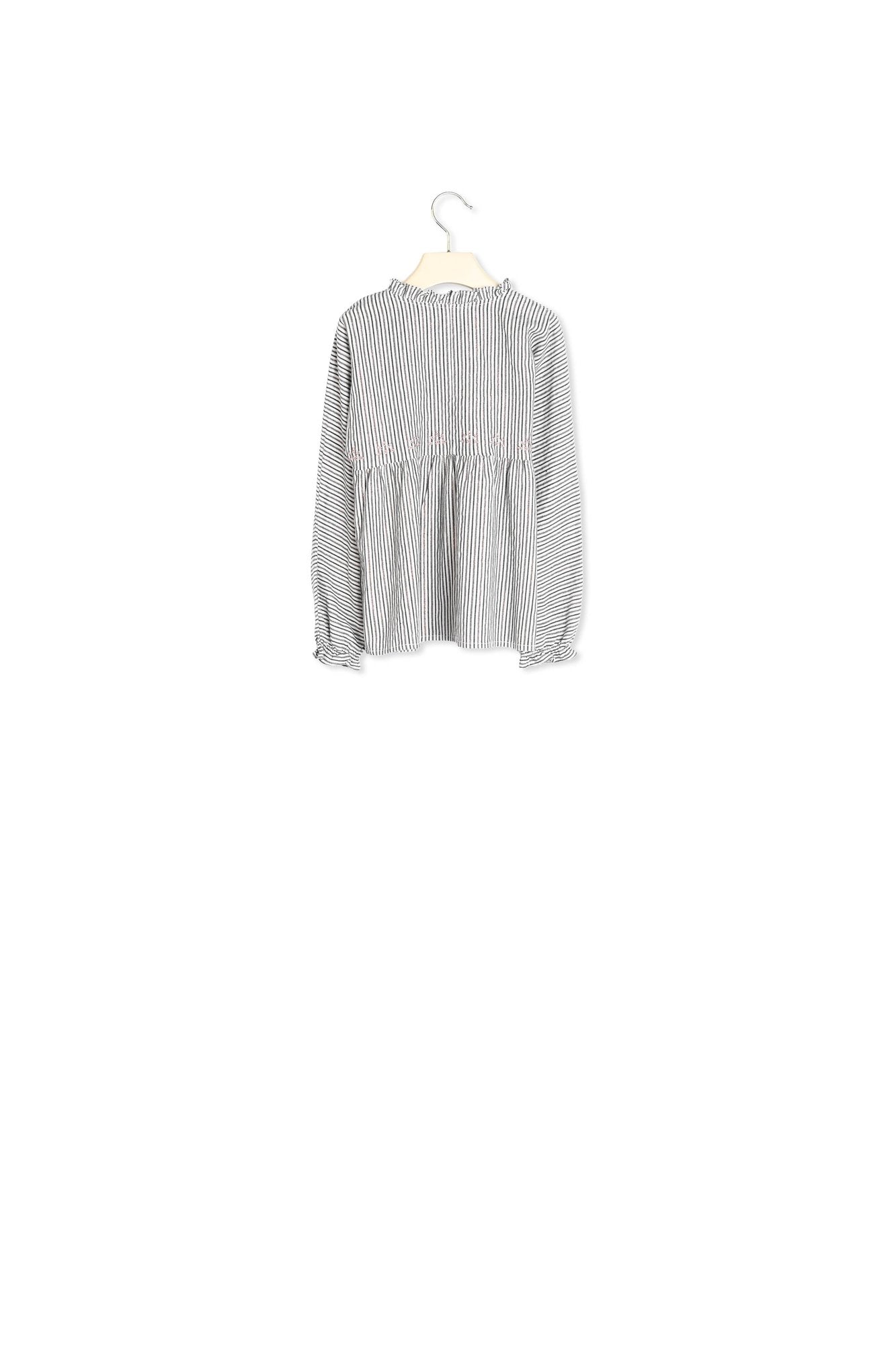 Blouse brodée main fille - Bonpoint vintage