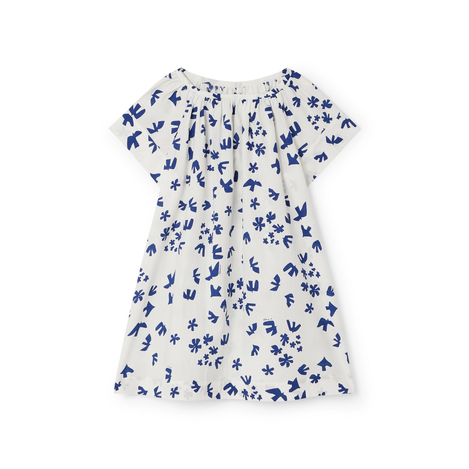 Robe en popeline imprimée - Bonpoint vintage