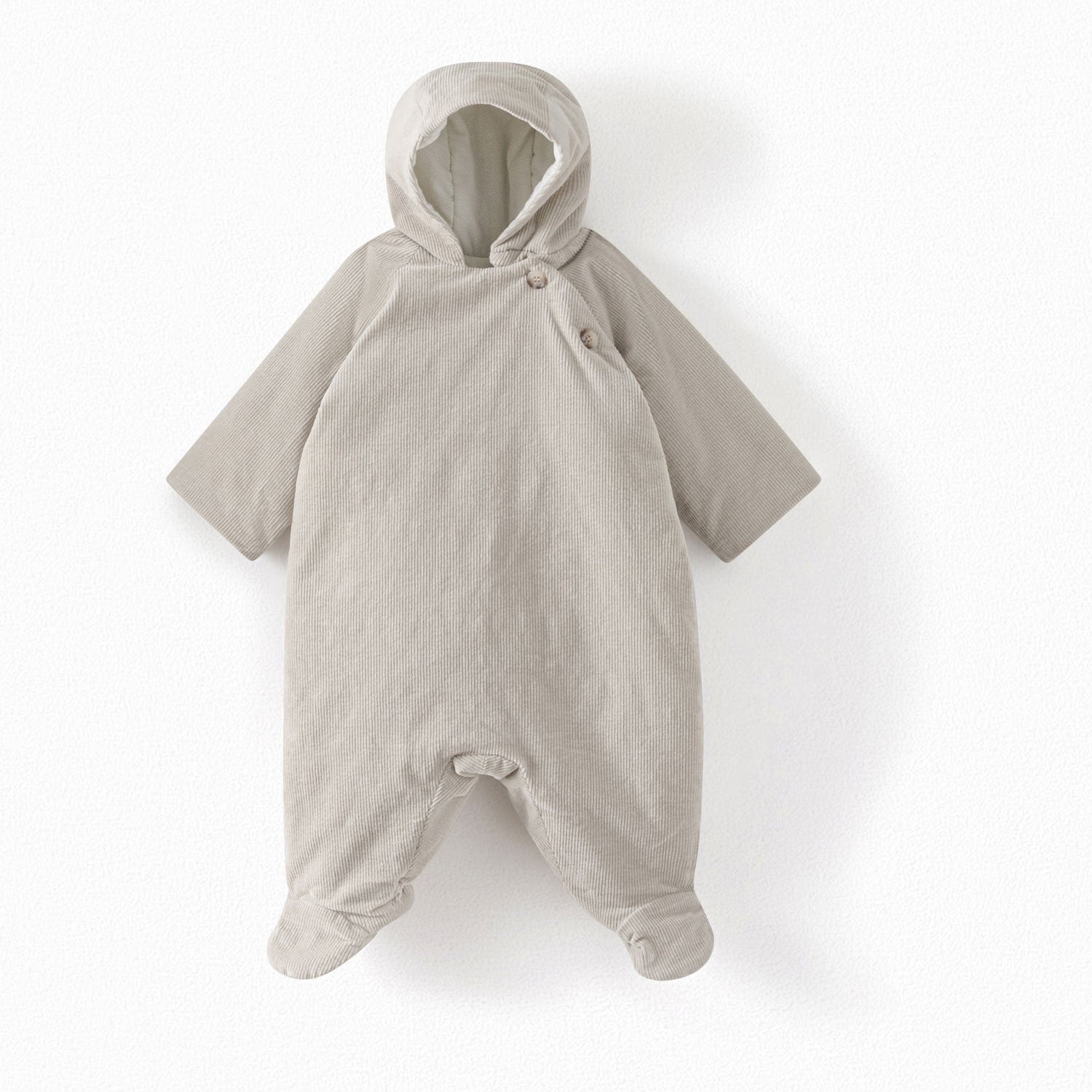 Combinaison pilote en velours côtelé bébé - Bonpoint vintage