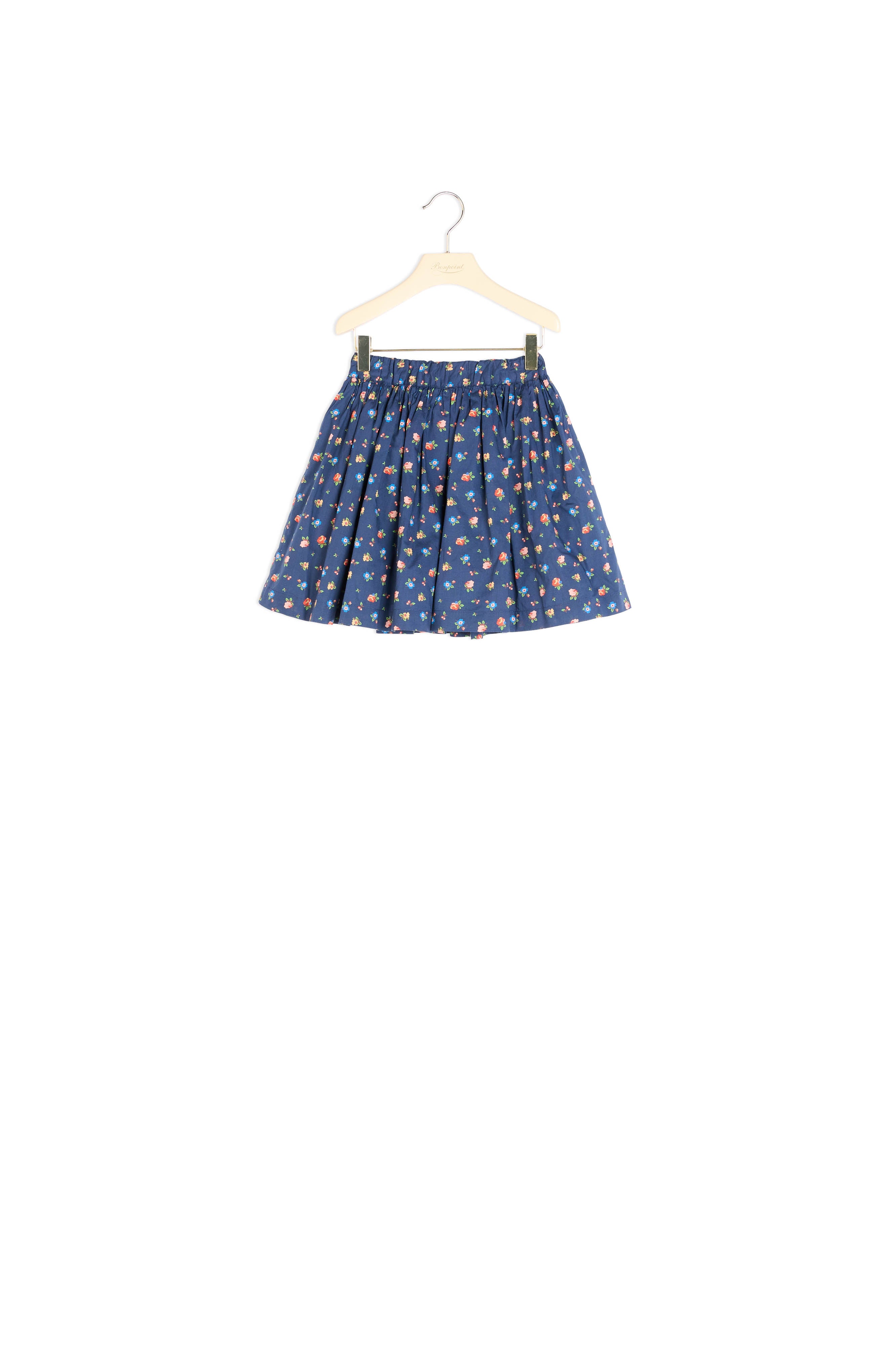 Jupe froncée en tissu Liberty - Bonpoint vintage