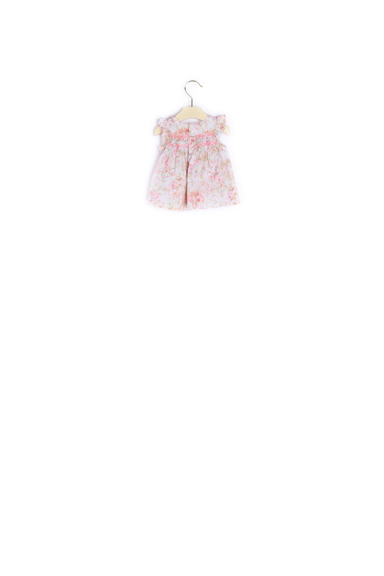 Blouse manches courtes Naomi imprimée Liberty - Bonpoint vintage
