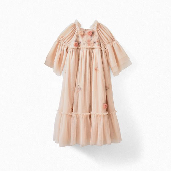 Robe Palace tulle brodé - Bonpoint vintage