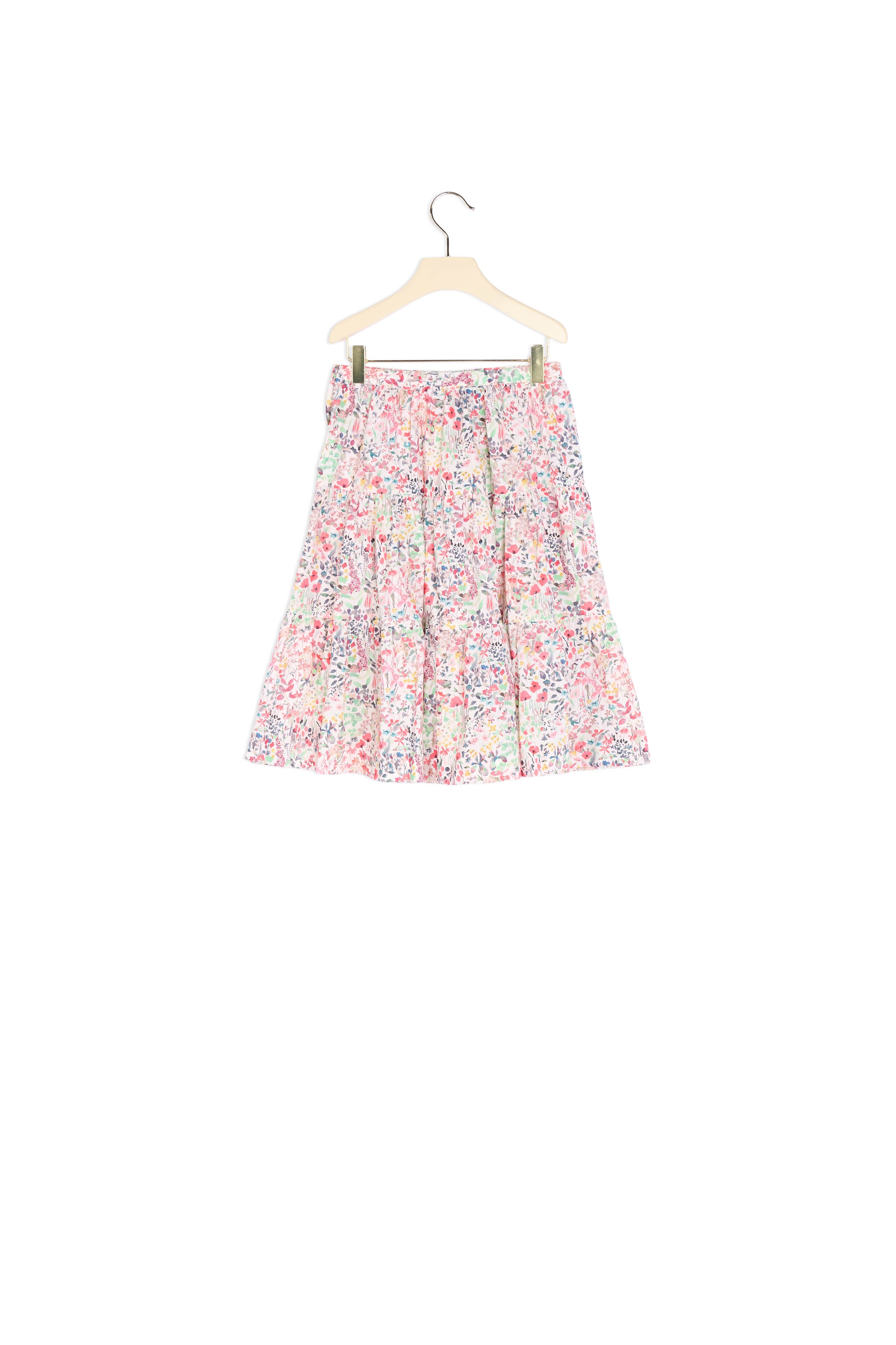 Jupe évasée en tissu Liberty - Bonpoint vintage