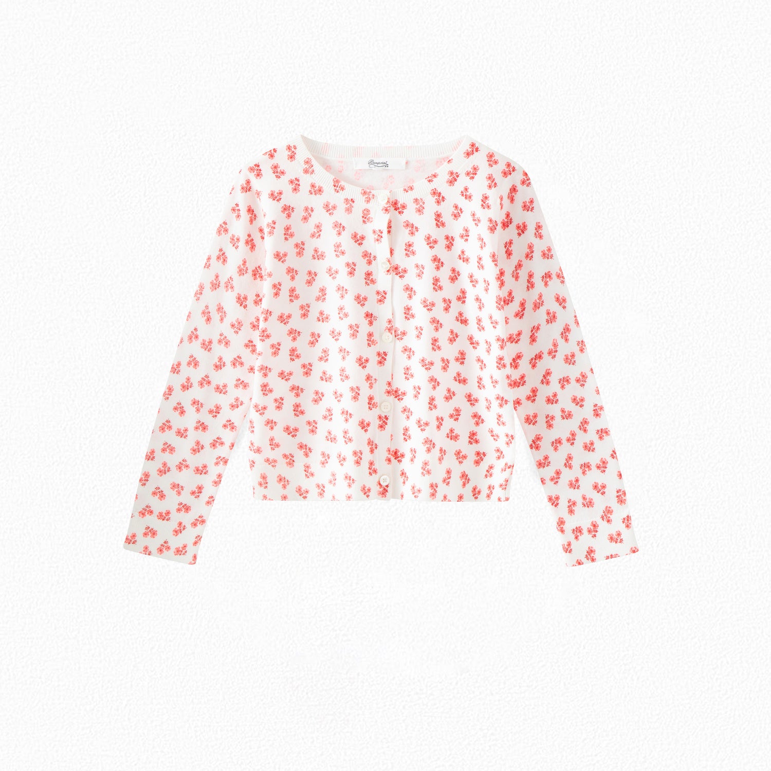 Cardigan imprimé - Bonpoint vintage