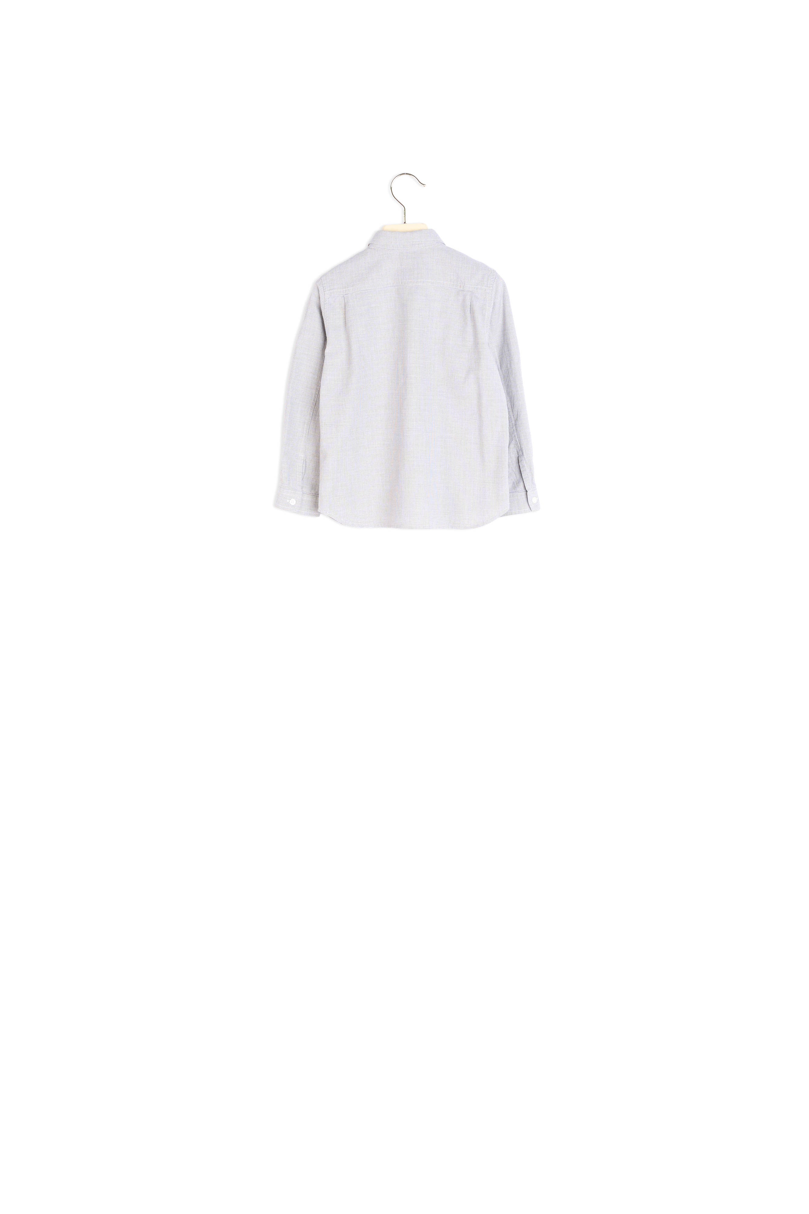 Chemise en twill à carreaux - Bonpoint vintage